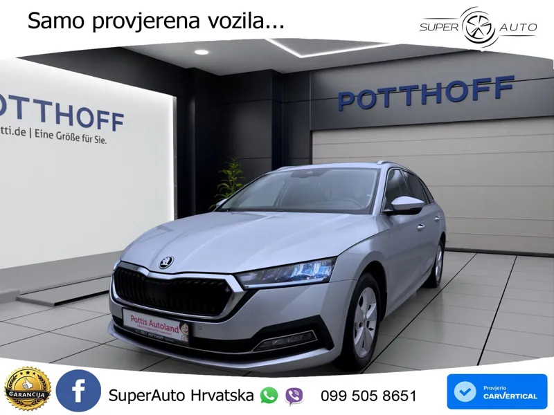 Škoda Octavia Combi 2.0 TDI (150 KS) DSG LED+GR SJED+ACC
