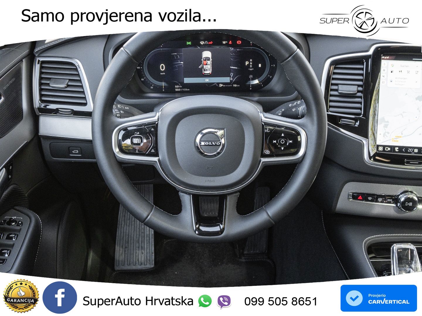 Volvo XC90 2.0 B5 Diesel AWD Automatic ACC+GR SJED+360+PANO