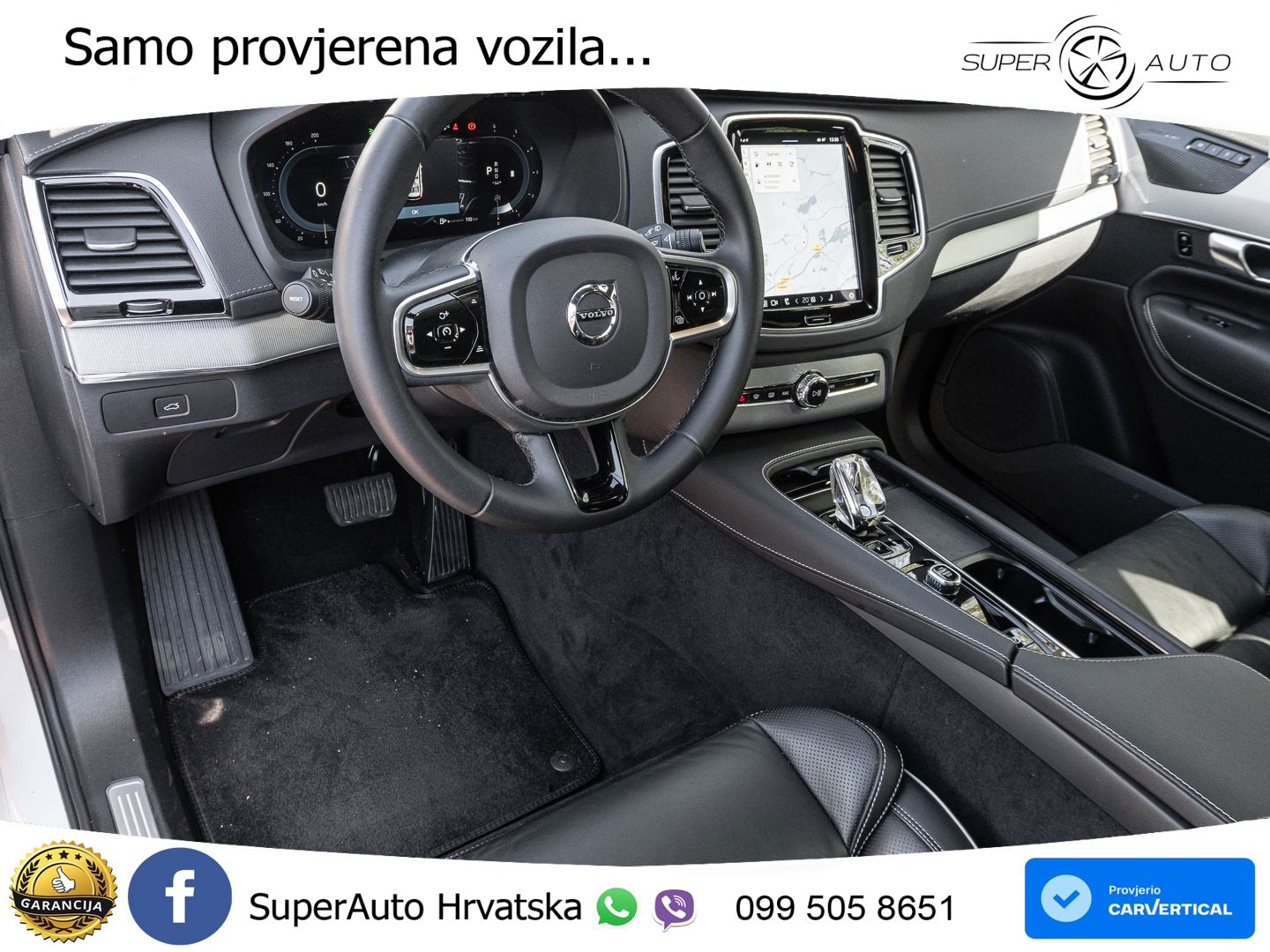 Volvo XC90 2.0 B5 Diesel AWD Automatic ACC+GR SJED+360+PANO
