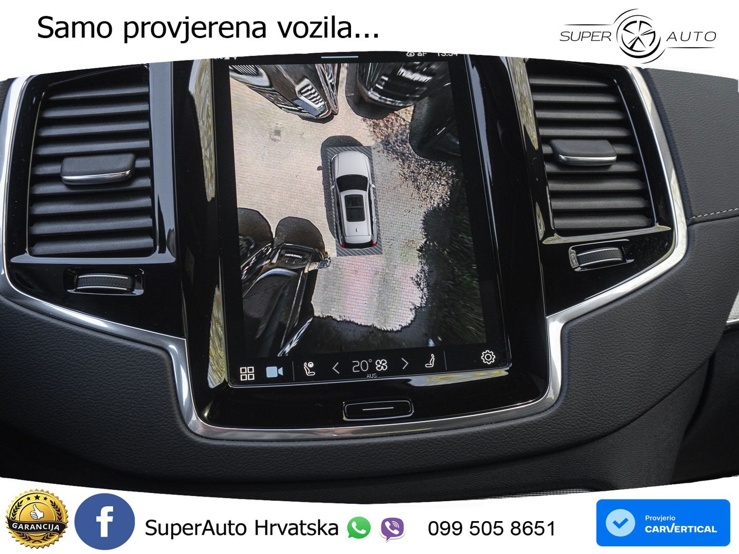 Volvo XC90 2.0 B5 Diesel AWD Automatic ACC+GR SJED+360+PANO