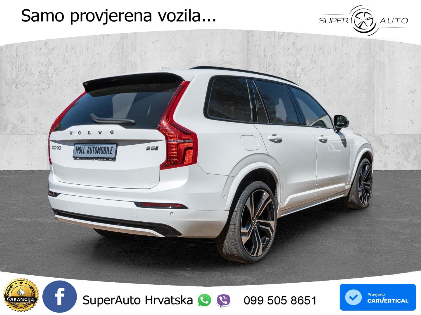 Volvo XC90 2.0 B5 Diesel AWD Automatic ACC+GR SJED+360+PANO