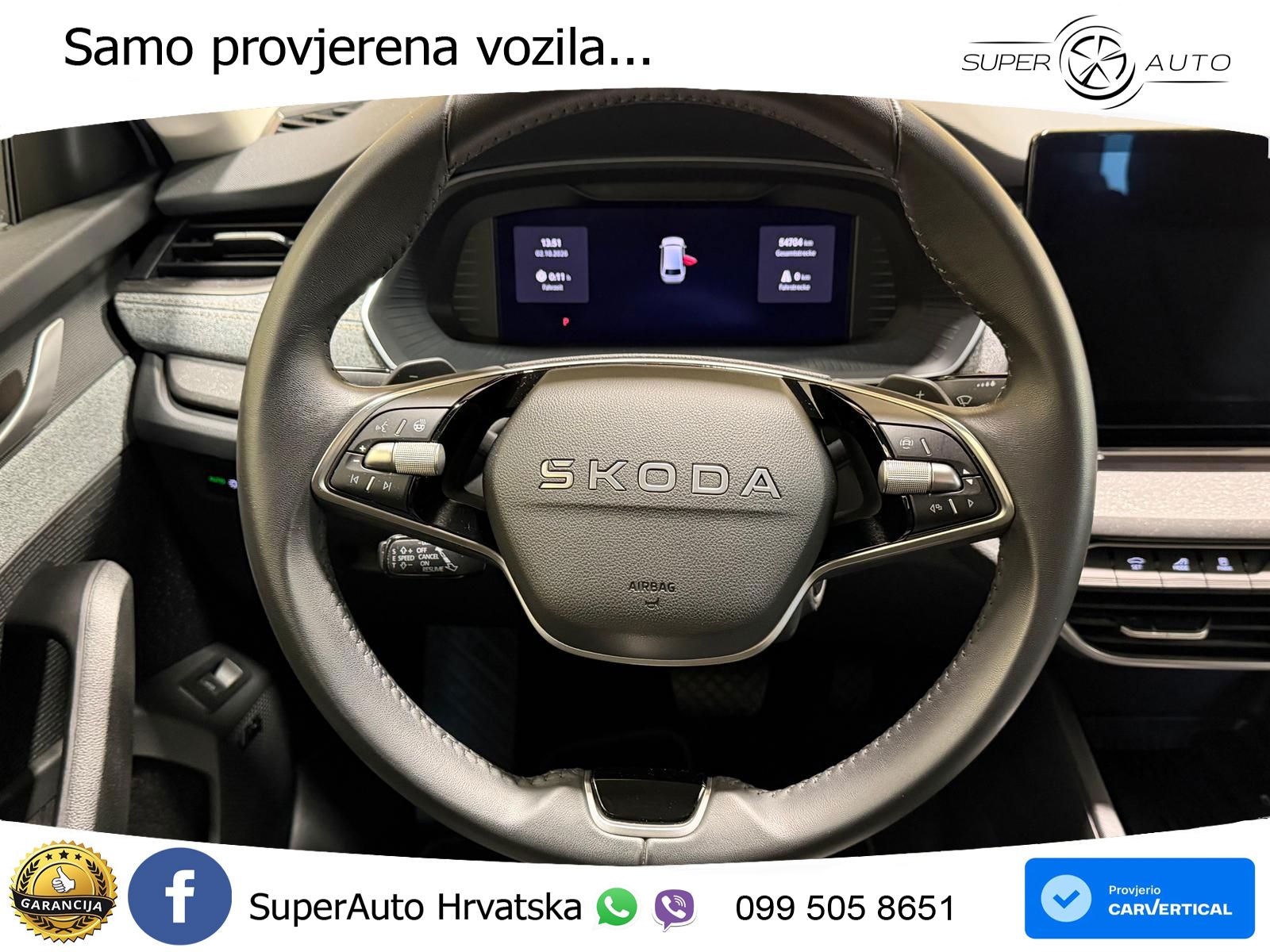 Škoda Octavia Combi 2.0 TDI (150 KS) DSG Selection LED+GR SJED+ACC