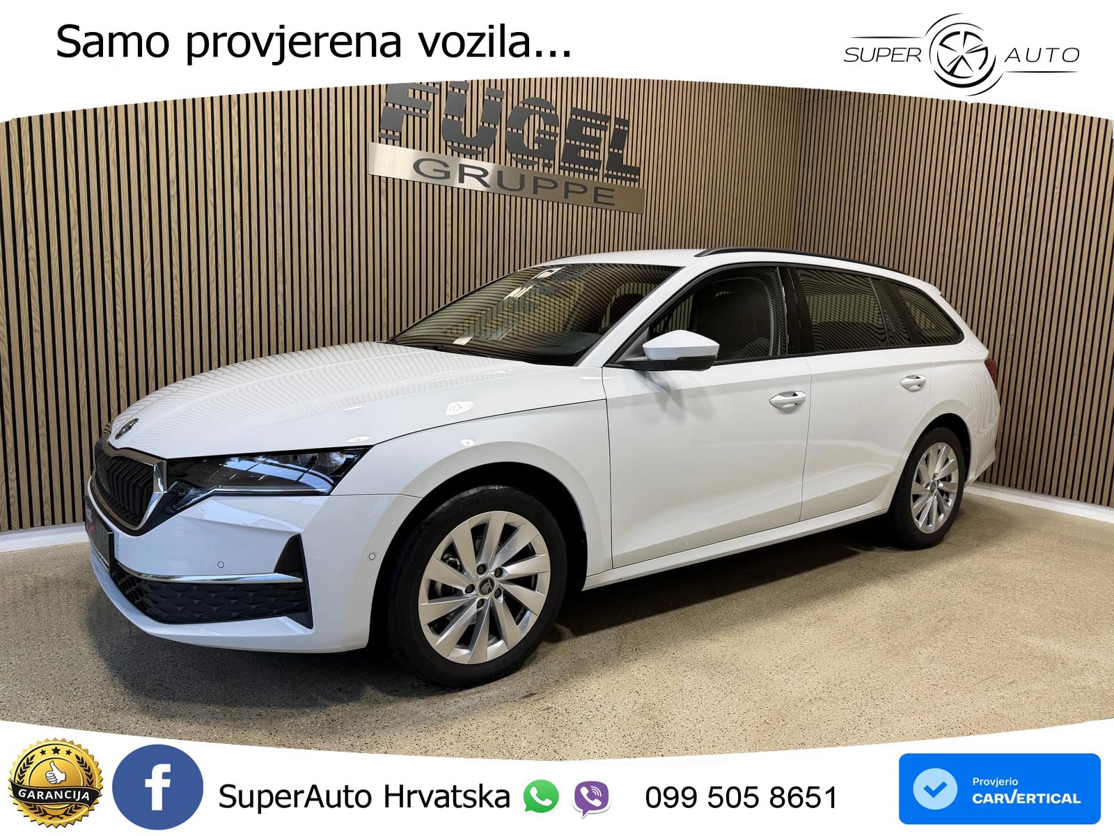 Škoda Octavia Combi 2.0 TDI (150 KS) DSG Selection LED+GR SJED+ACC