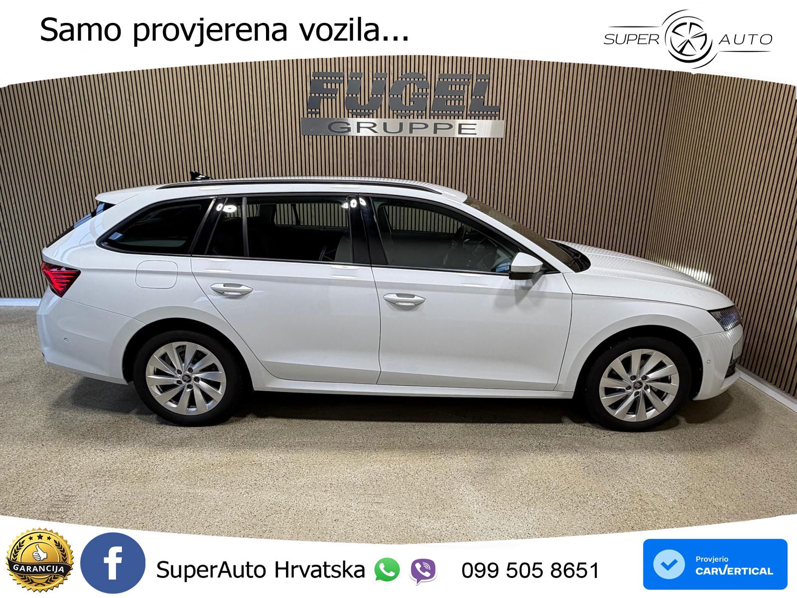 Škoda Octavia Combi 2.0 TDI (150 KS) DSG Selection LED+GR SJED+ACC
