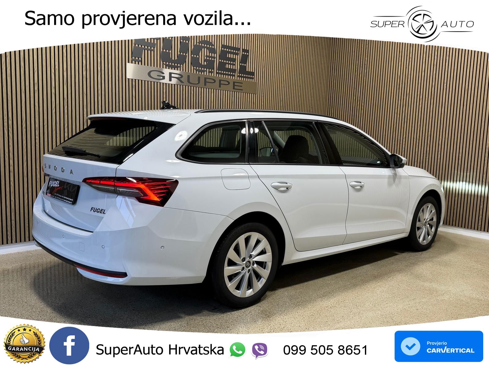 Škoda Octavia Combi 2.0 TDI (150 KS) DSG Selection LED+GR SJED+ACC