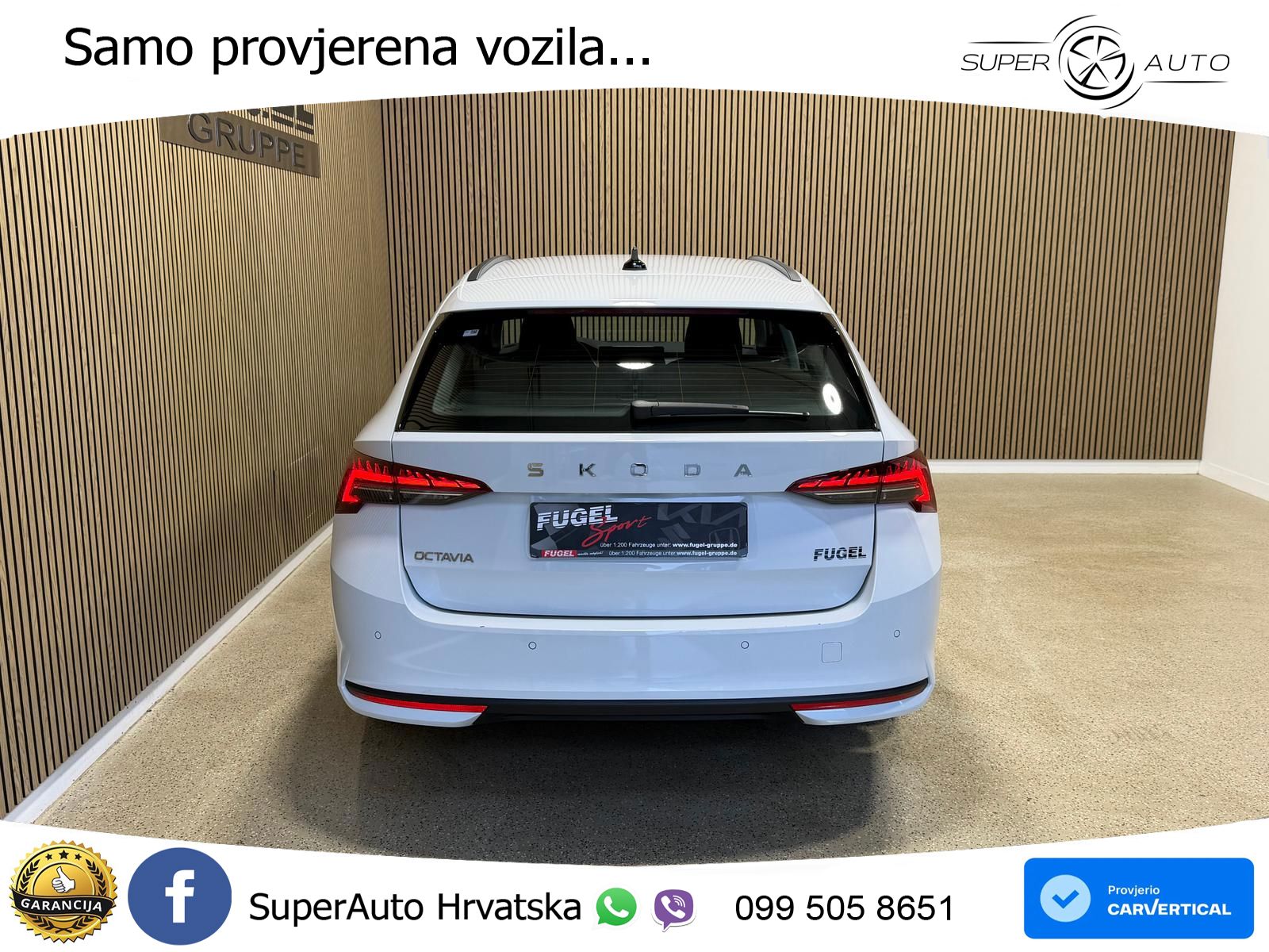 Škoda Octavia Combi 2.0 TDI (150 KS) DSG Selection LED+GR SJED+ACC