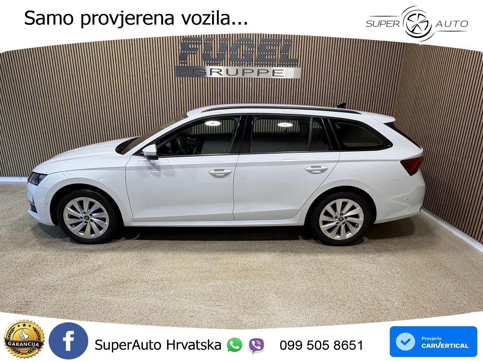 Škoda Octavia Combi 2.0 TDI (150 KS) DSG Selection LED+GR SJED+ACC