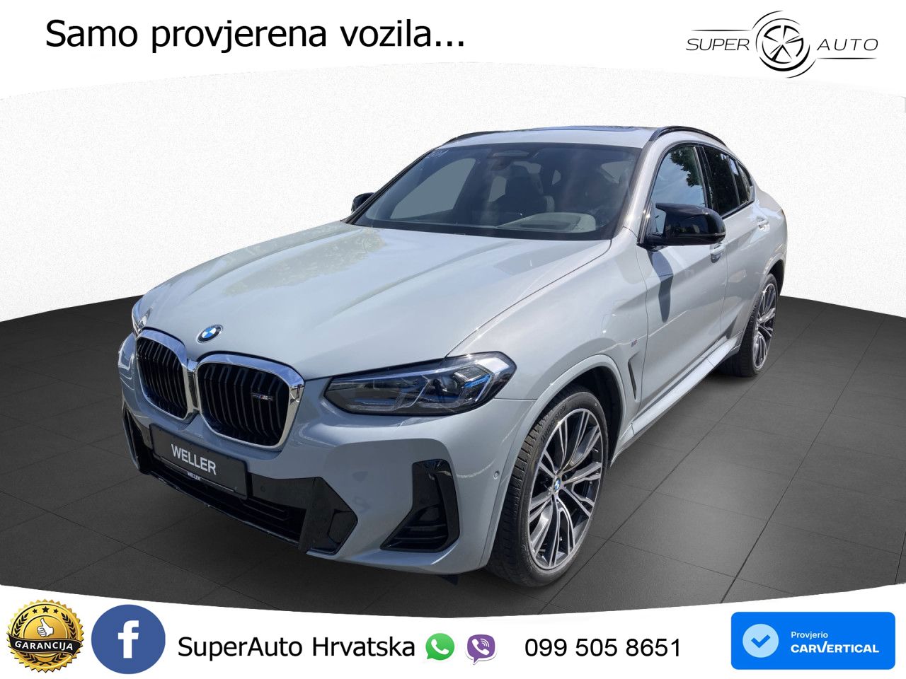 BMW X4 M40d (340 KS) xDrive Steptronic ACC+HEAD+GR SJED+360+PANO