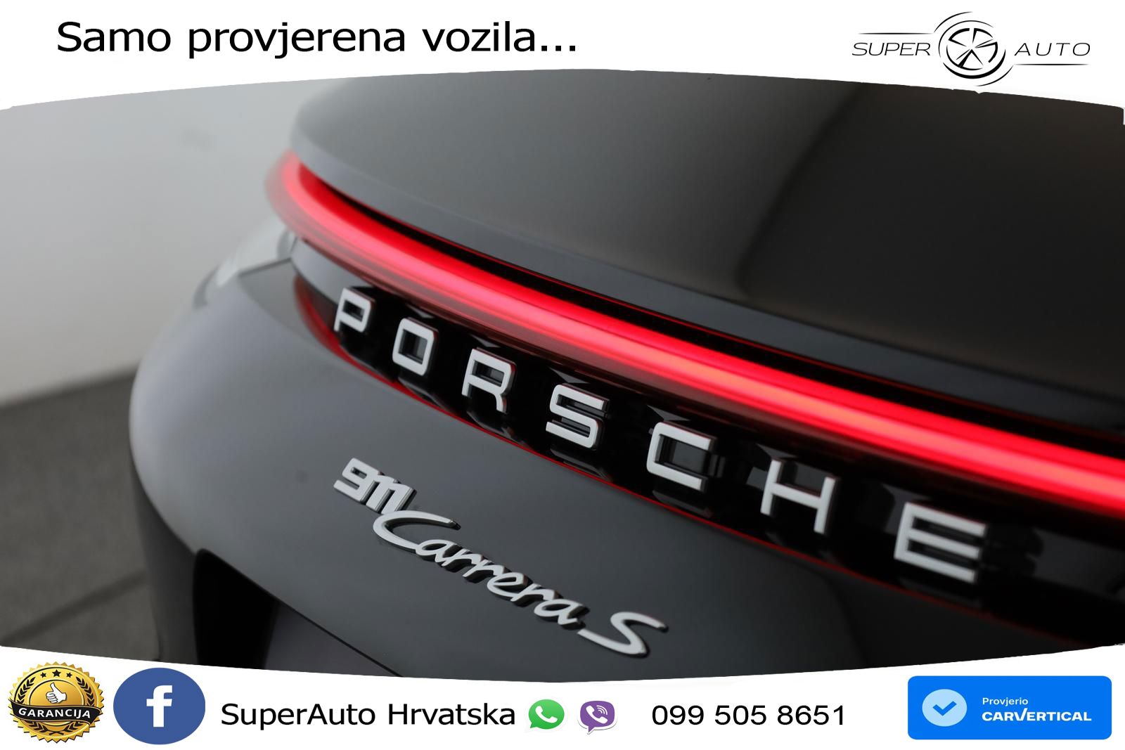 Porsche 911 Carrera 4S 3.0 (450 KS) PDK LED+GR SJED+ACC