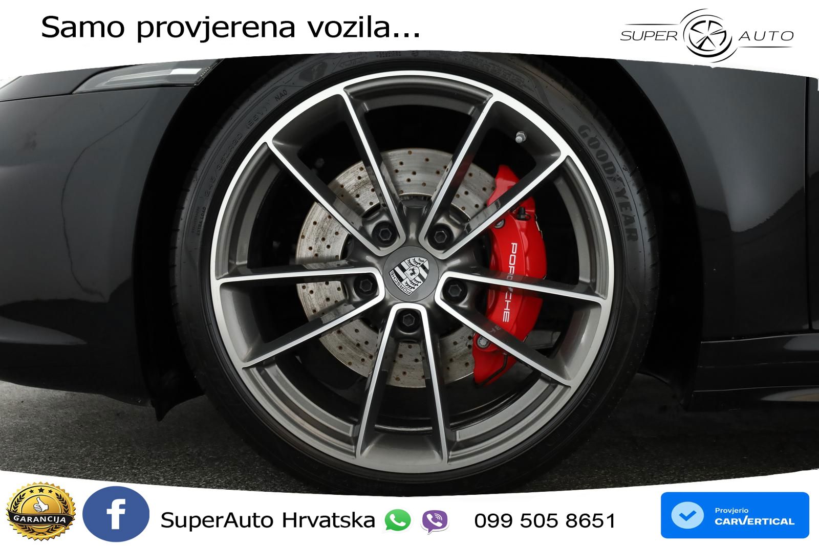 Porsche 911 Carrera 4S 3.0 (450 KS) PDK LED+GR SJED+ACC