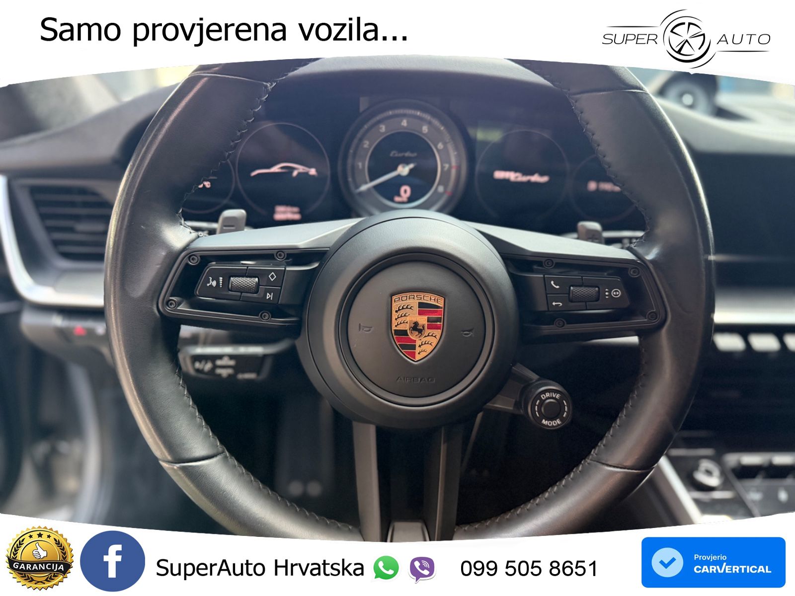 Porsche 911 Turbo 3.8 (580 KS) PDK LED+GR SJED+ACC