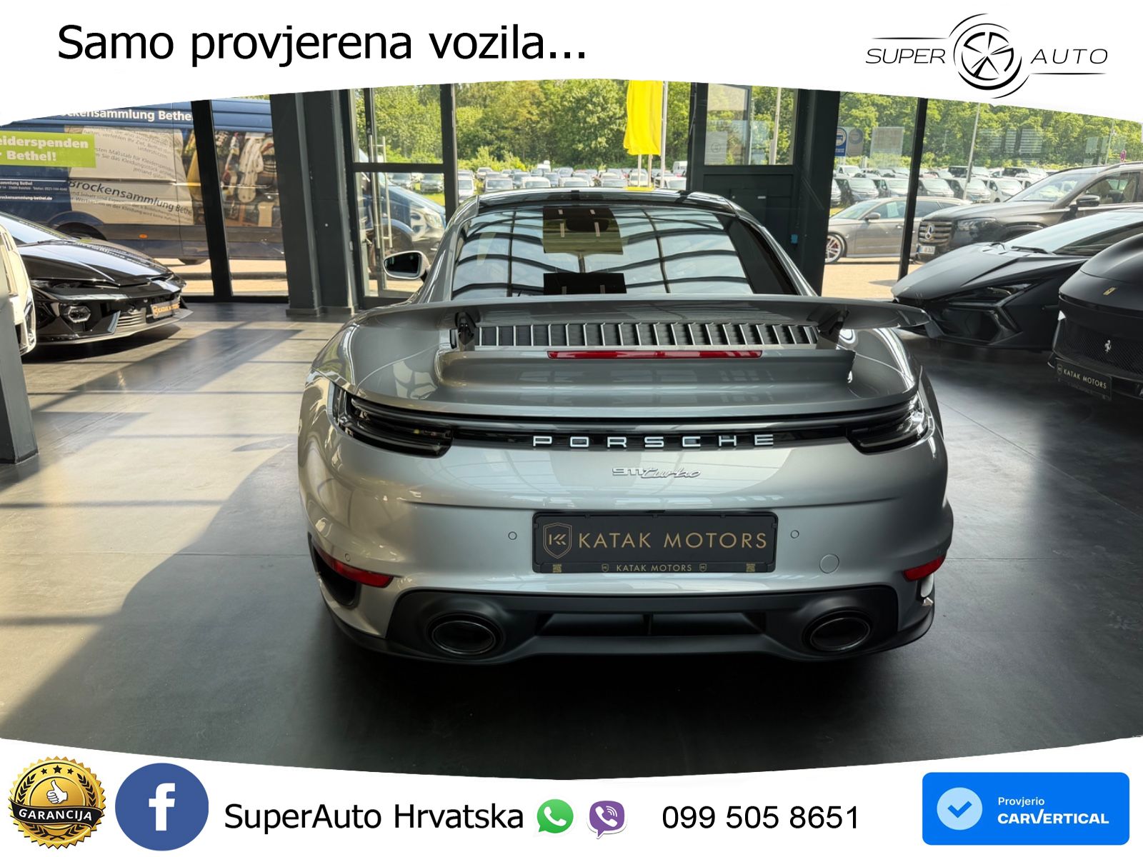 Porsche 911 Turbo 3.8 (580 KS) PDK LED+GR SJED+ACC