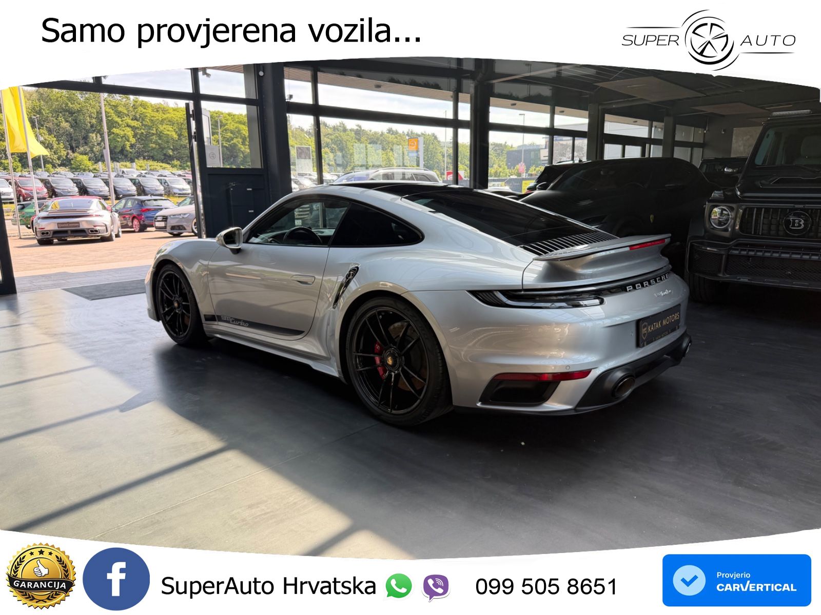 Porsche 911 Turbo 3.8 (580 KS) PDK LED+GR SJED+ACC