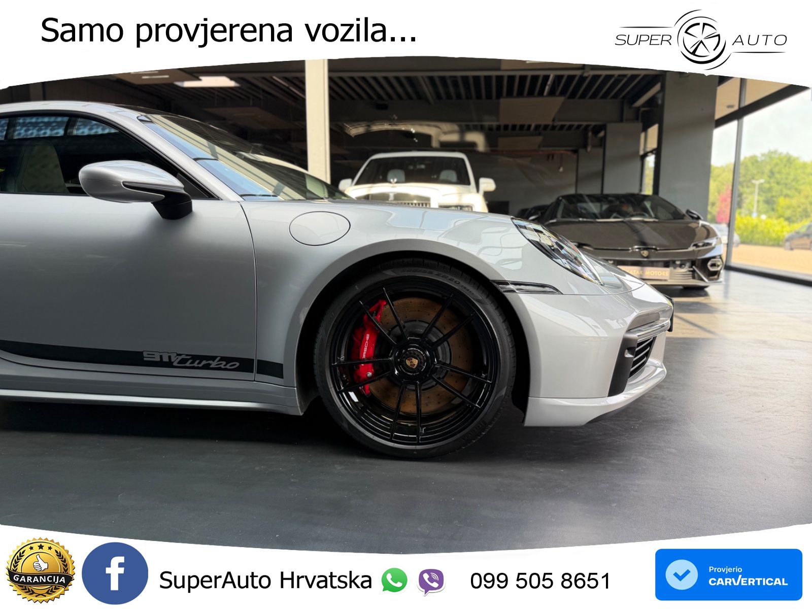Porsche 911 Turbo 3.8 (580 KS) PDK LED+GR SJED+ACC