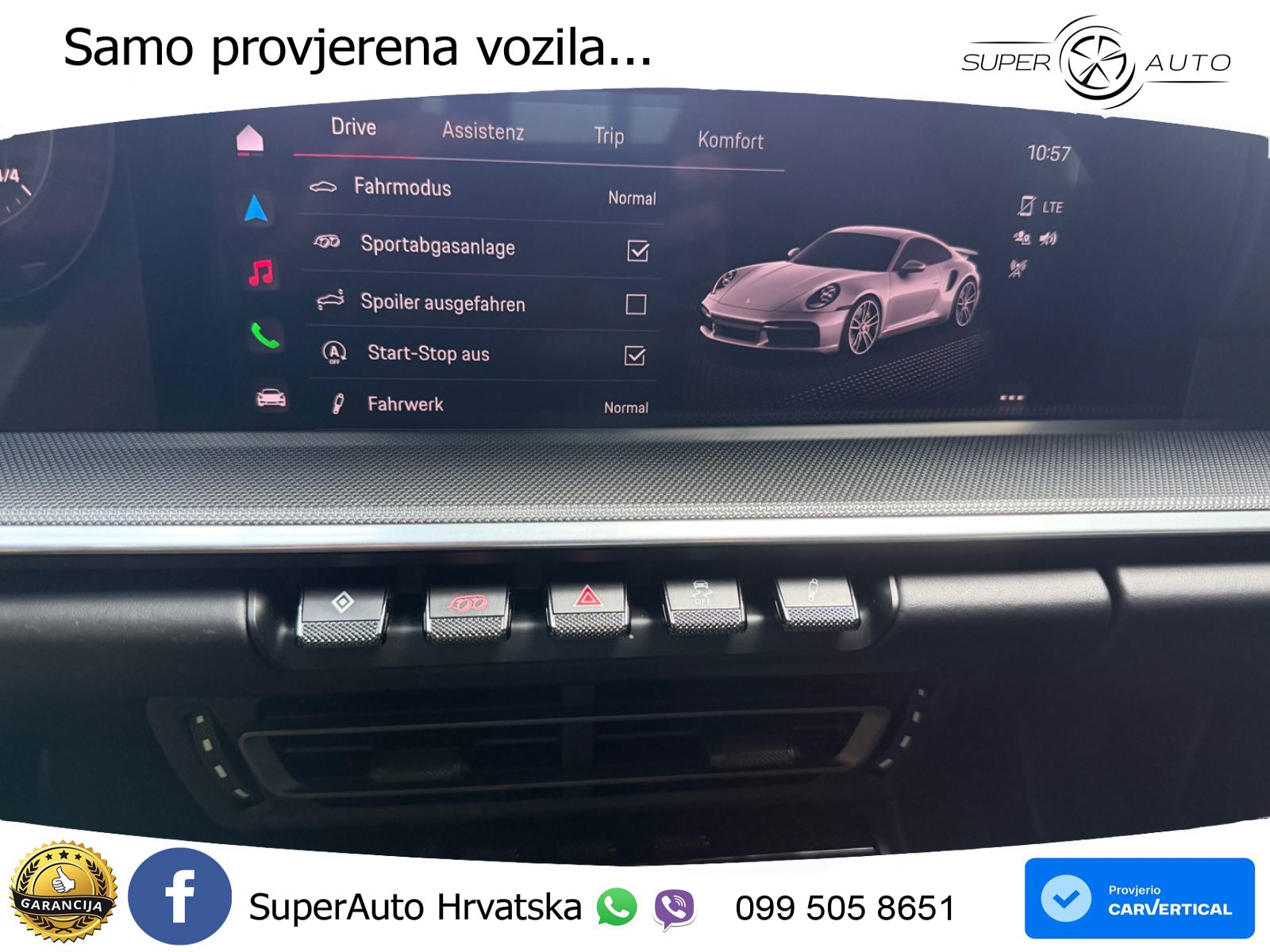 Porsche 911 Turbo 3.8 (580 KS) PDK LED+GR SJED+ACC
