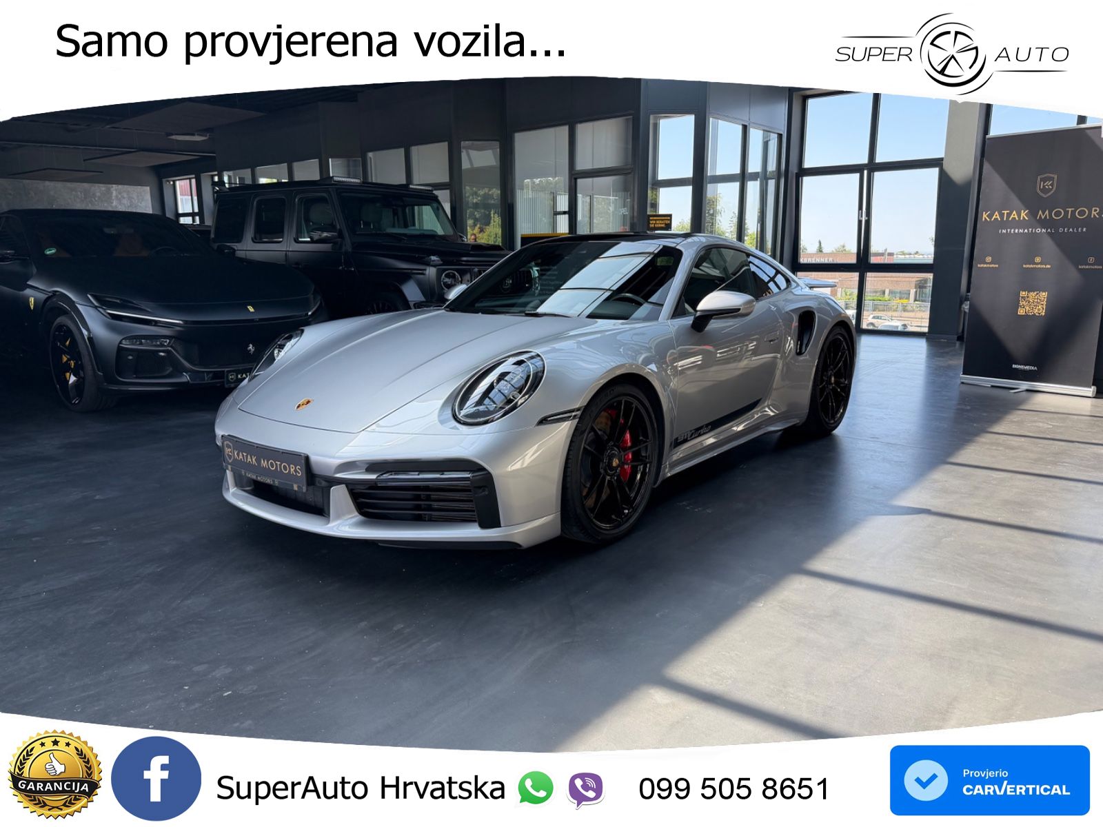 Porsche 911 Turbo 3.8 (580 KS) PDK LED+GR SJED+ACC