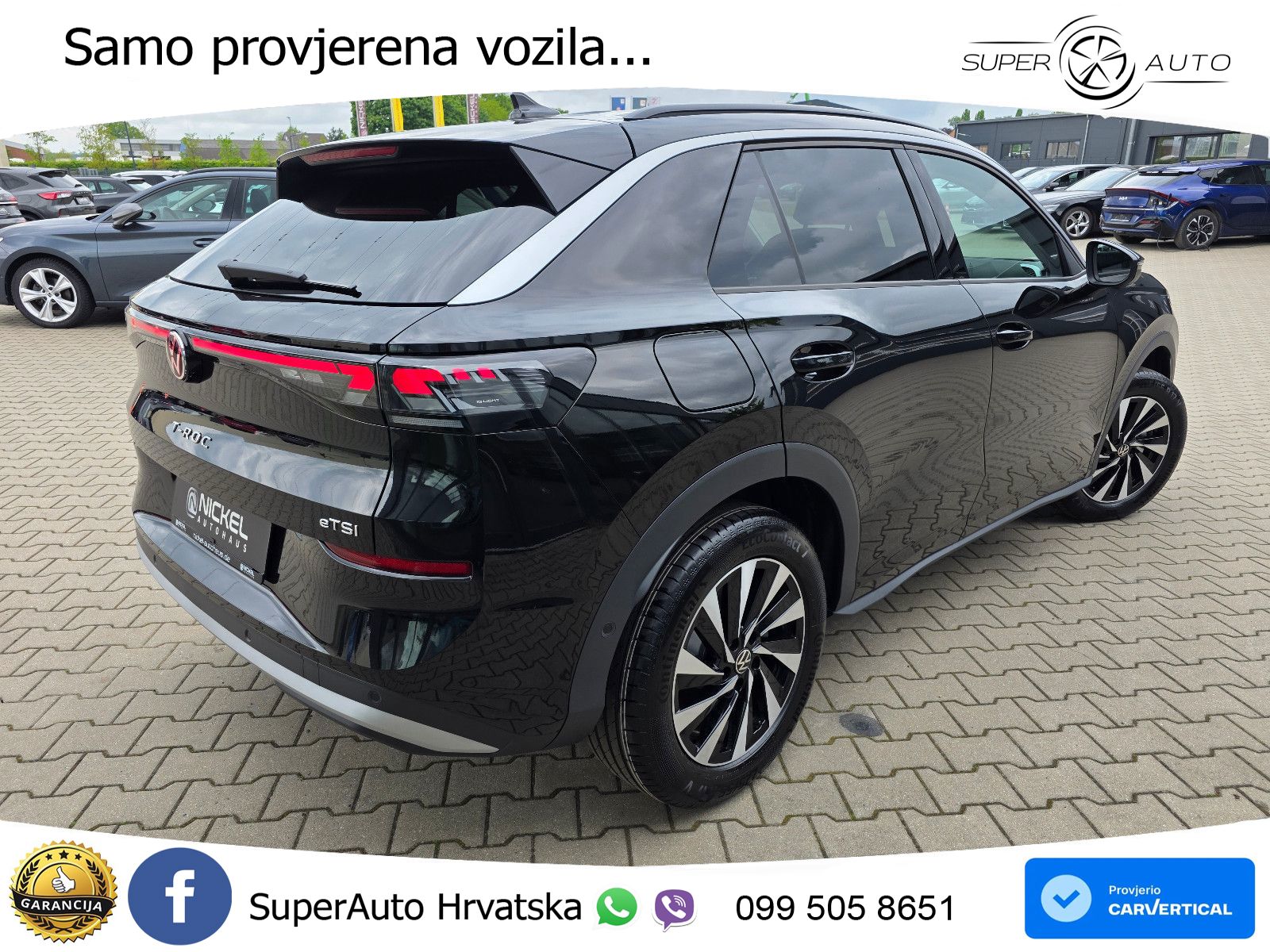 Volkswagen T-Roc 1.5 eTSI (150 KS)  DSG LED+GR SJED+ACC