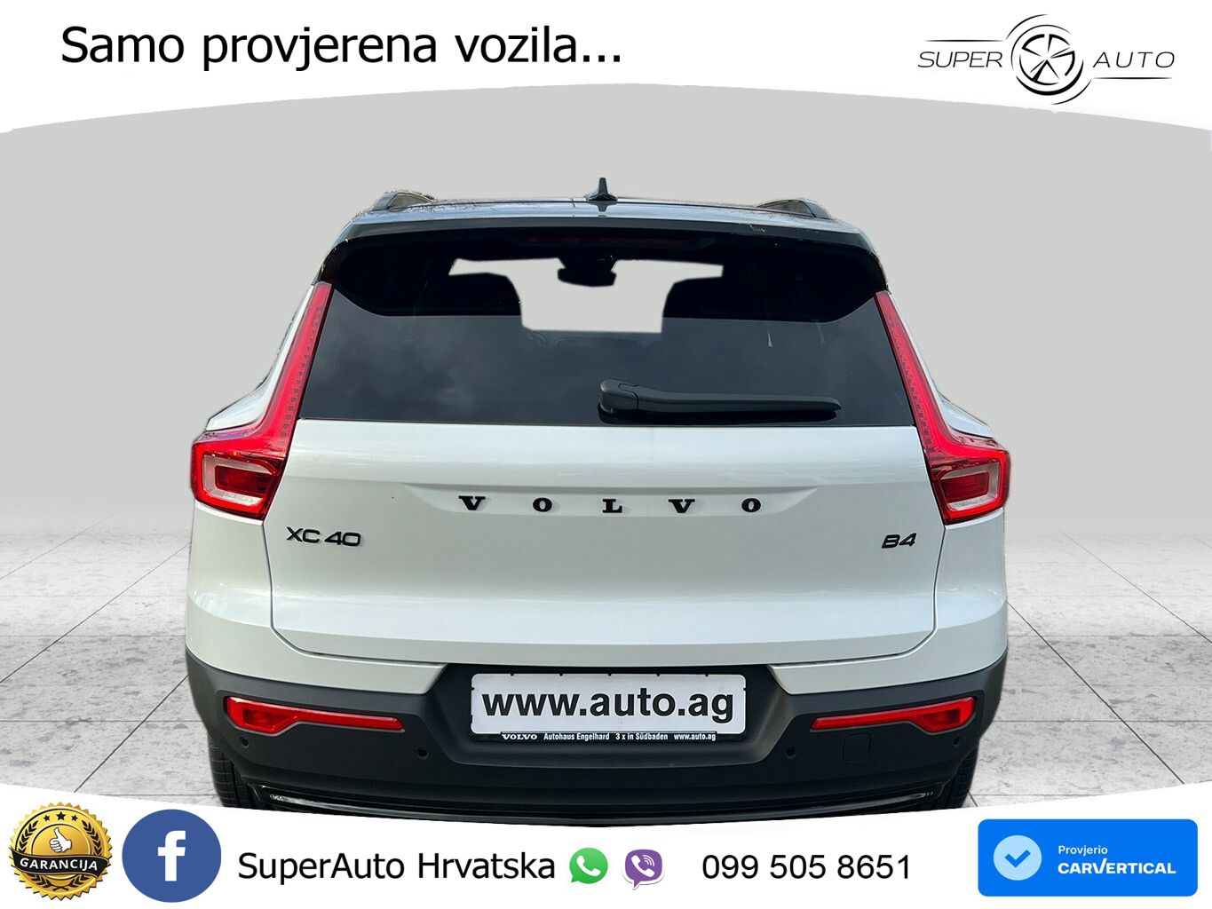 Volvo XC40 2.0 B4 197 KS Automatic LED+GR SJED+ACC