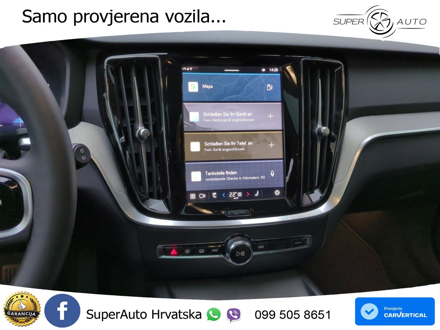 Volvo V60 2.0 B4 Benzin DCT LED+GR SJED+ACC