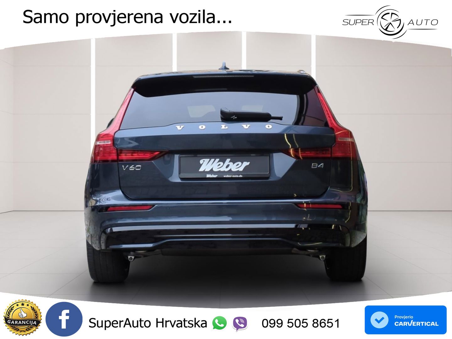 Volvo V60 2.0 B4 Benzin DCT LED+GR SJED+ACC