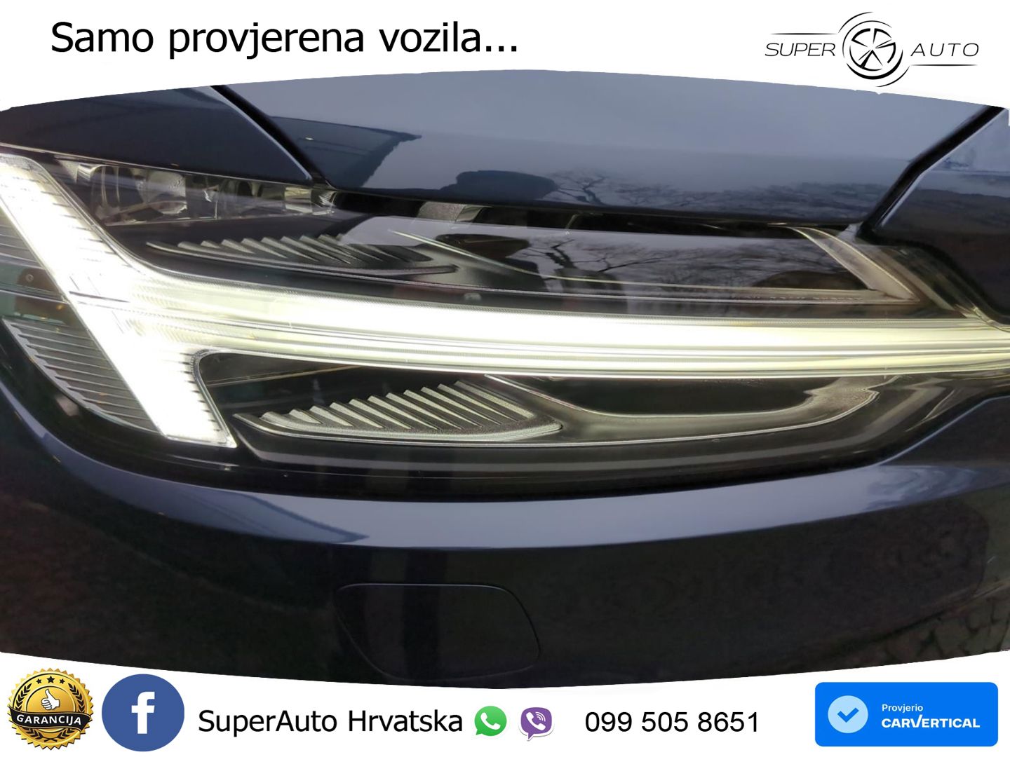 Volvo V60 2.0 B4 Benzin DCT LED+GR SJED+ACC