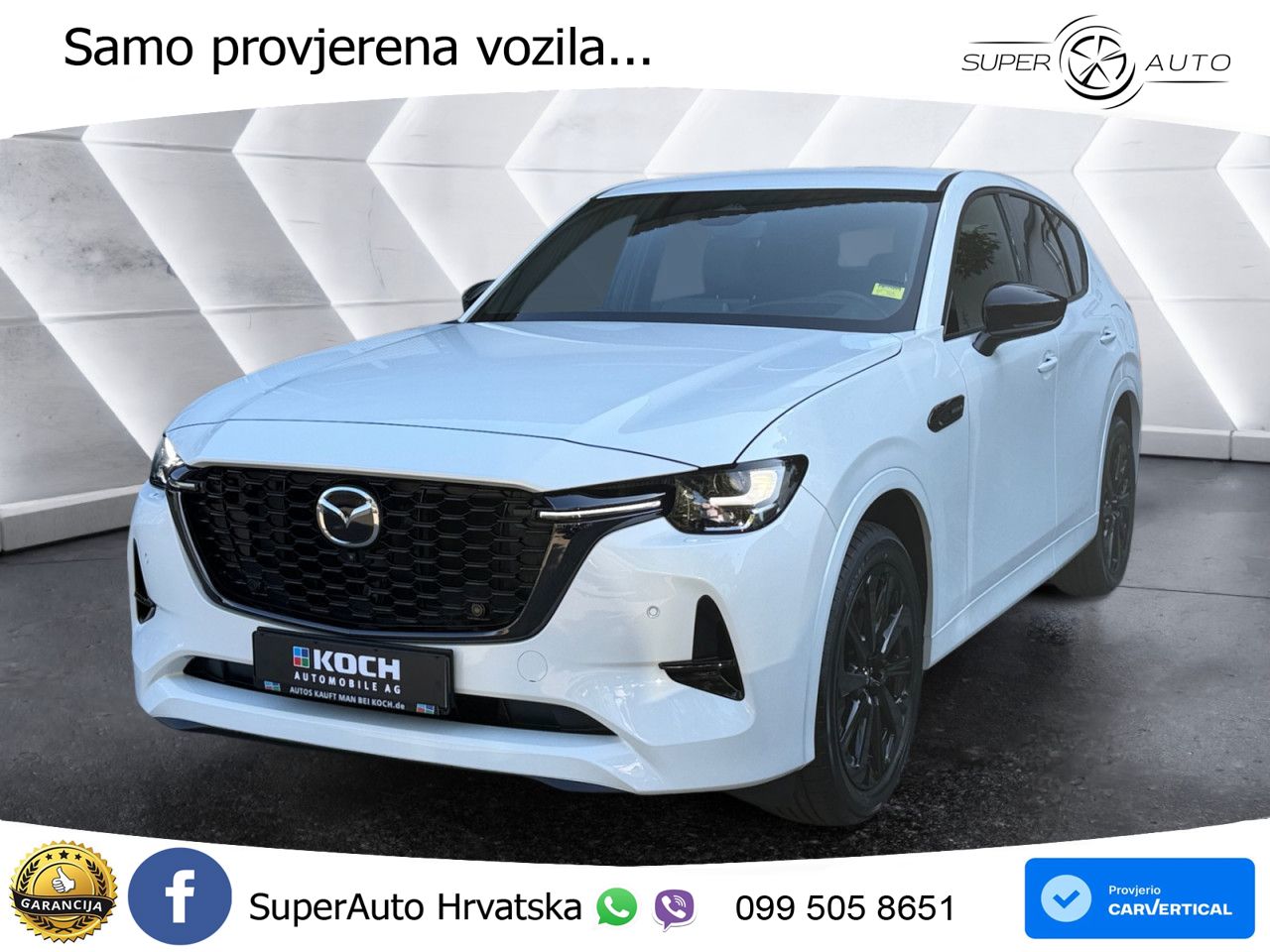 Mazda CX-60 3.3 e-Skyactiv D (254 KS) AWD Automatic LED+GR SJED+ACC
