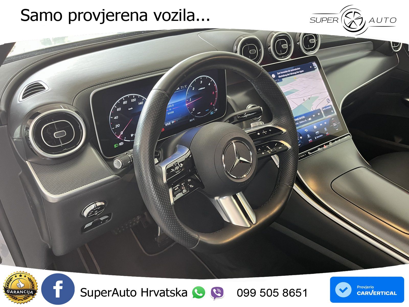 Mercedes GLC 220d (197 KS) 4MATIC 9G-TRONIC AMG ZRAČNI+ACC+GR SJED+360+PANO