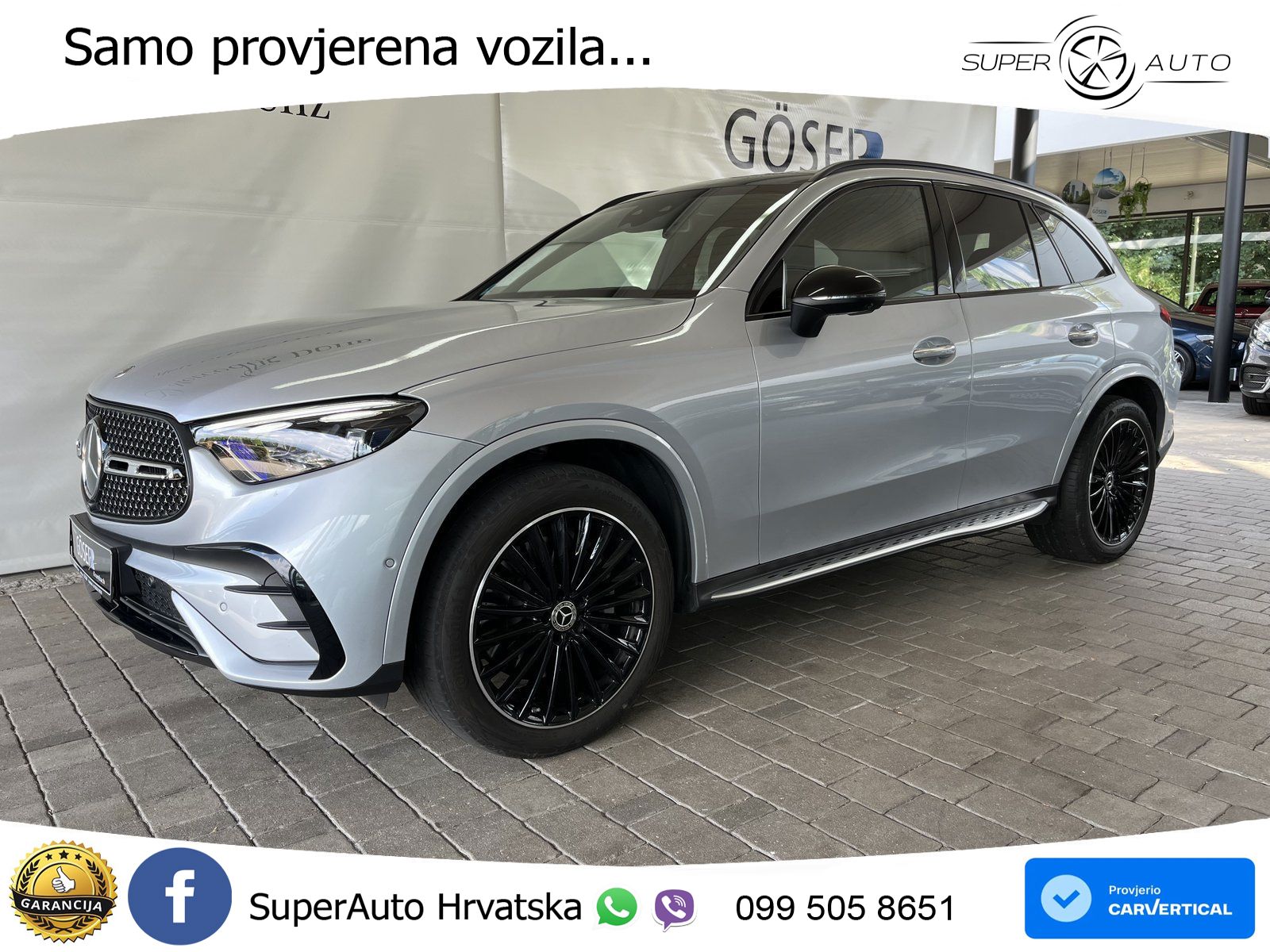 Mercedes GLC 220d (197 KS) 4MATIC 9G-TRONIC AMG ZRAČNI+ACC+GR SJED+360+PANO