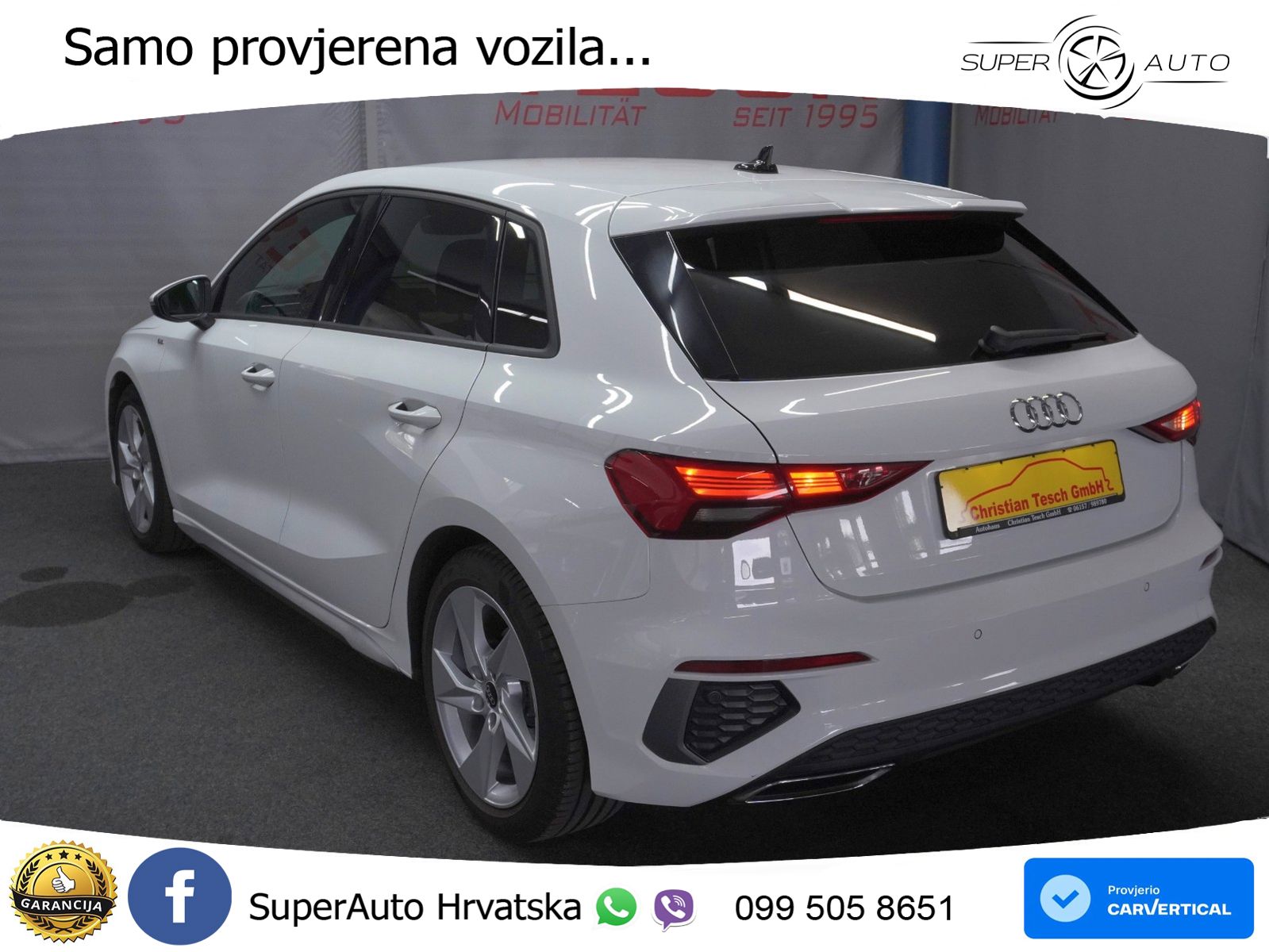 Audi A3 35 TFSI (150 KS) S line