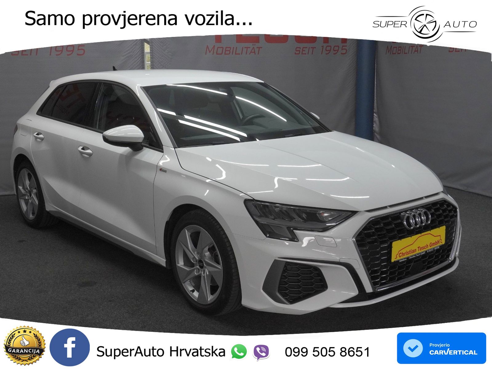 Audi A3 35 TFSI (150 KS) S line