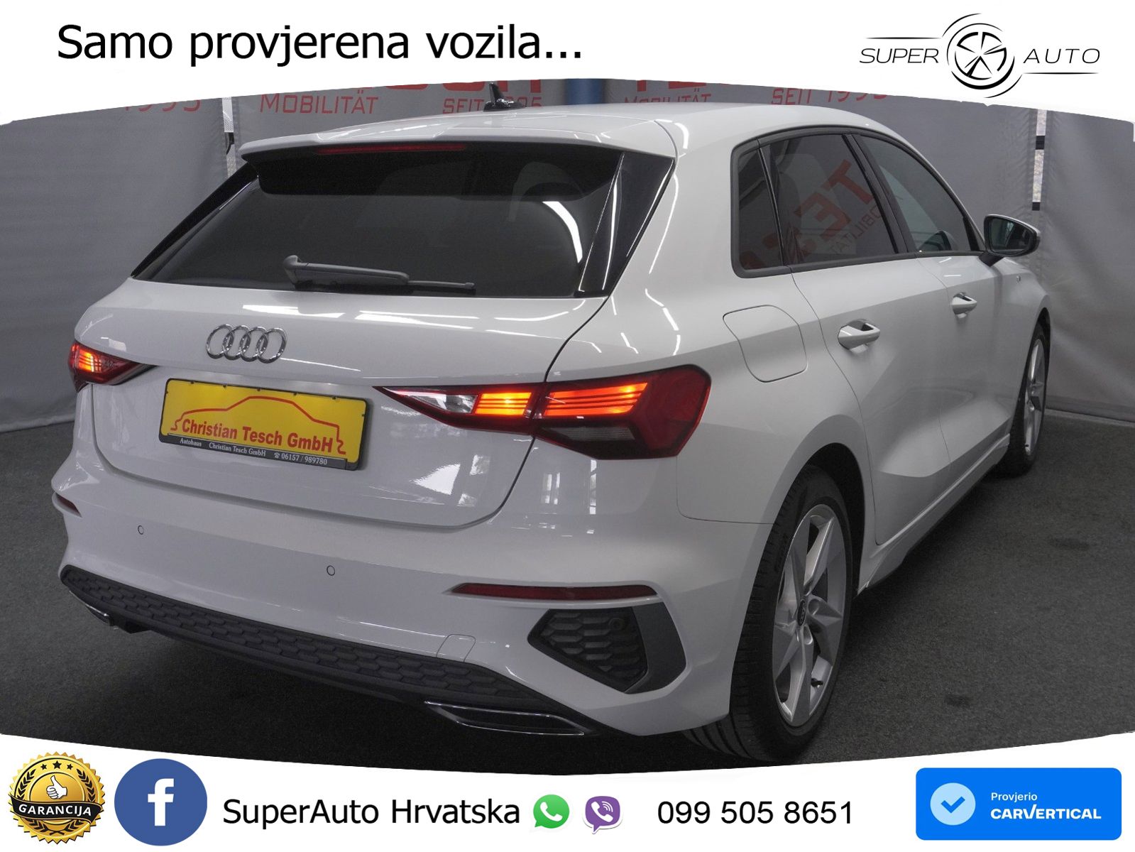 Audi A3 35 TFSI (150 KS) S line