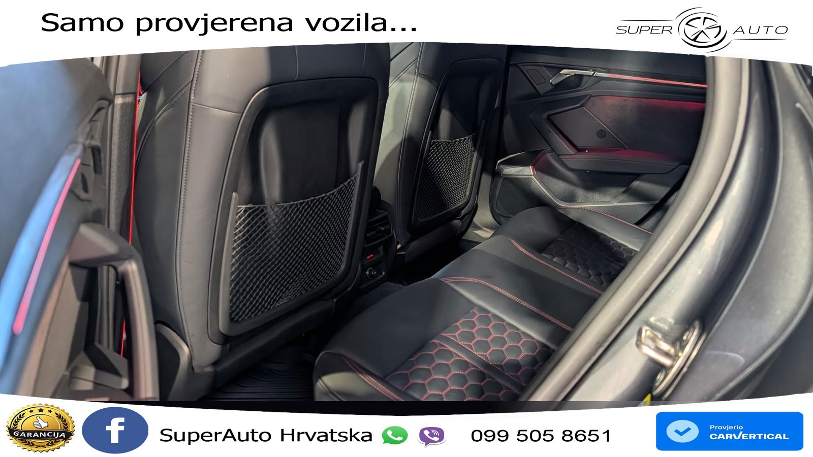 Audi RS3 Sedan 2.5 TFSI (400 KS) quattro S tronic MATRIX+GR SJED+KAM