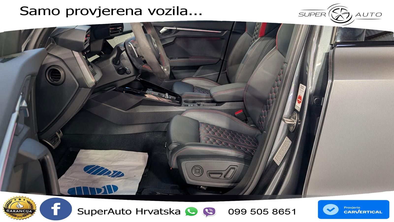 Audi RS3 Sedan 2.5 TFSI (400 KS) quattro S tronic MATRIX+GR SJED+KAM