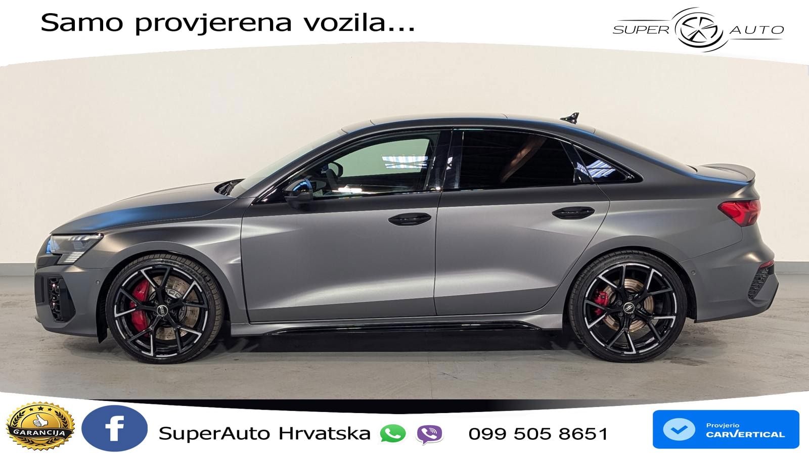 Audi RS3 Sedan 2.5 TFSI (400 KS) quattro S tronic MATRIX+GR SJED+KAM