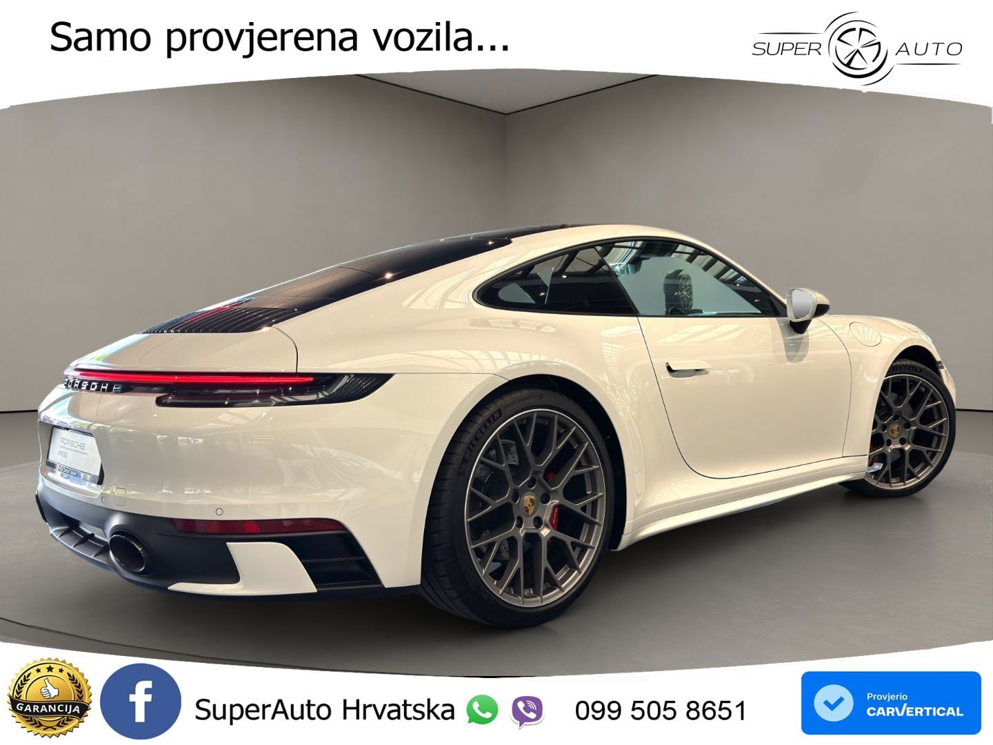 Porsche 911 Carrera S 3.0 (450 KS) PDK LED+GR SJED+ACC