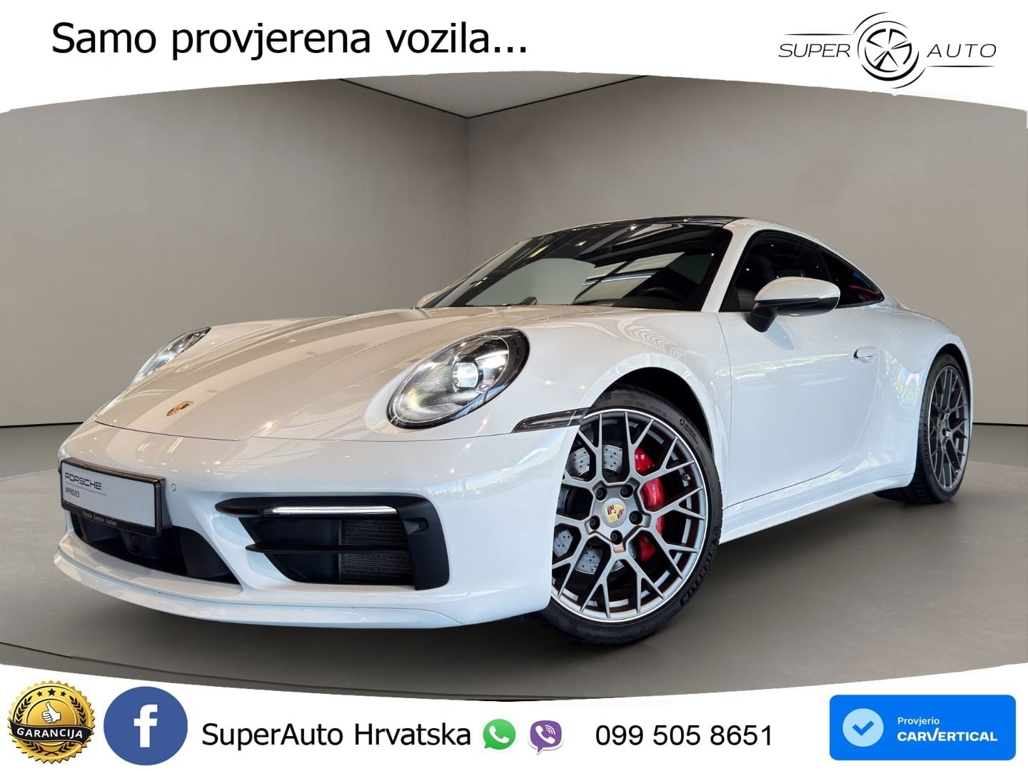 Porsche 911 Carrera S 3.0 (450 KS) PDK LED+GR SJED+ACC