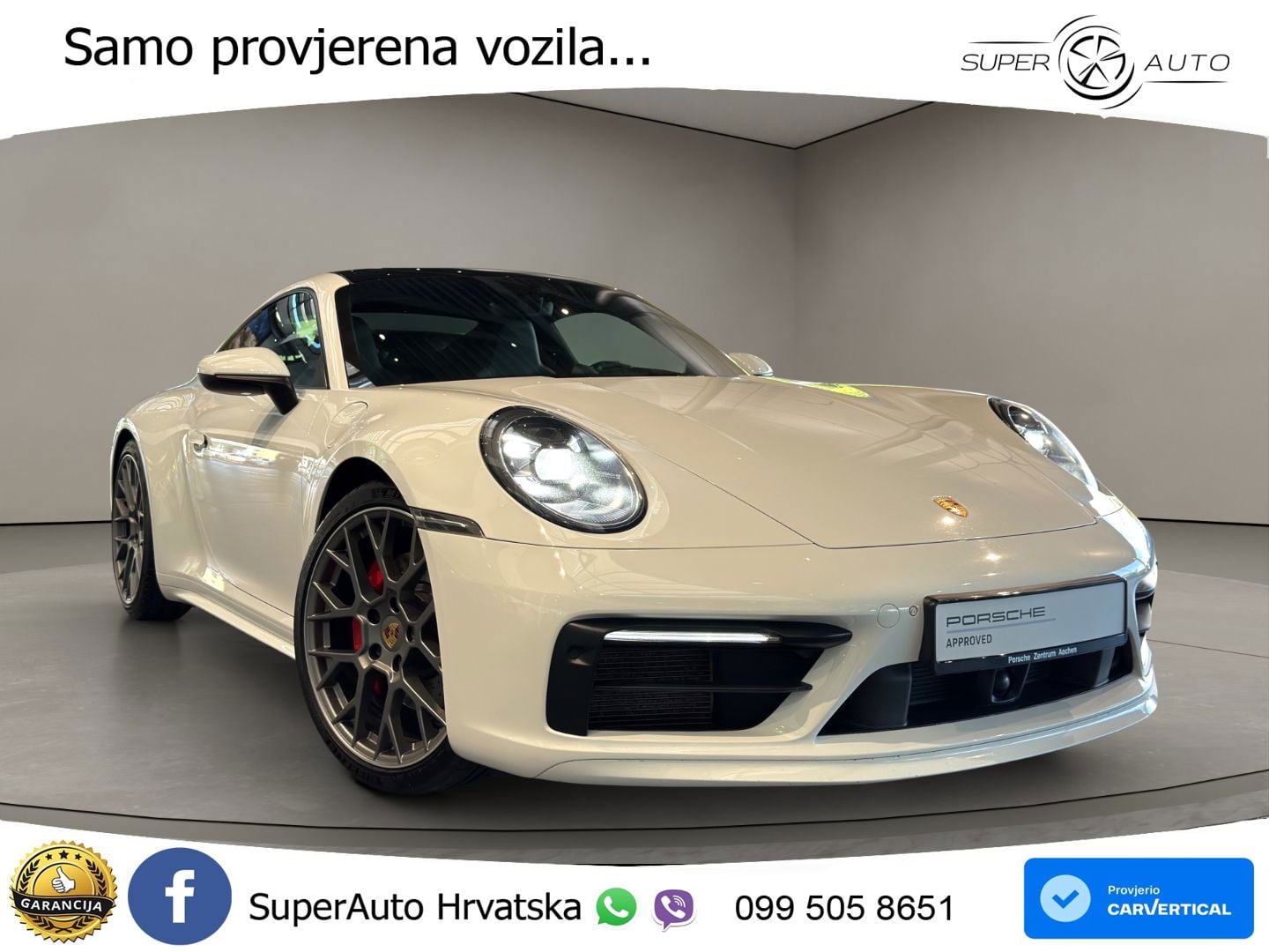 Porsche 911 Carrera S 3.0 (450 KS) PDK LED+GR SJED+ACC