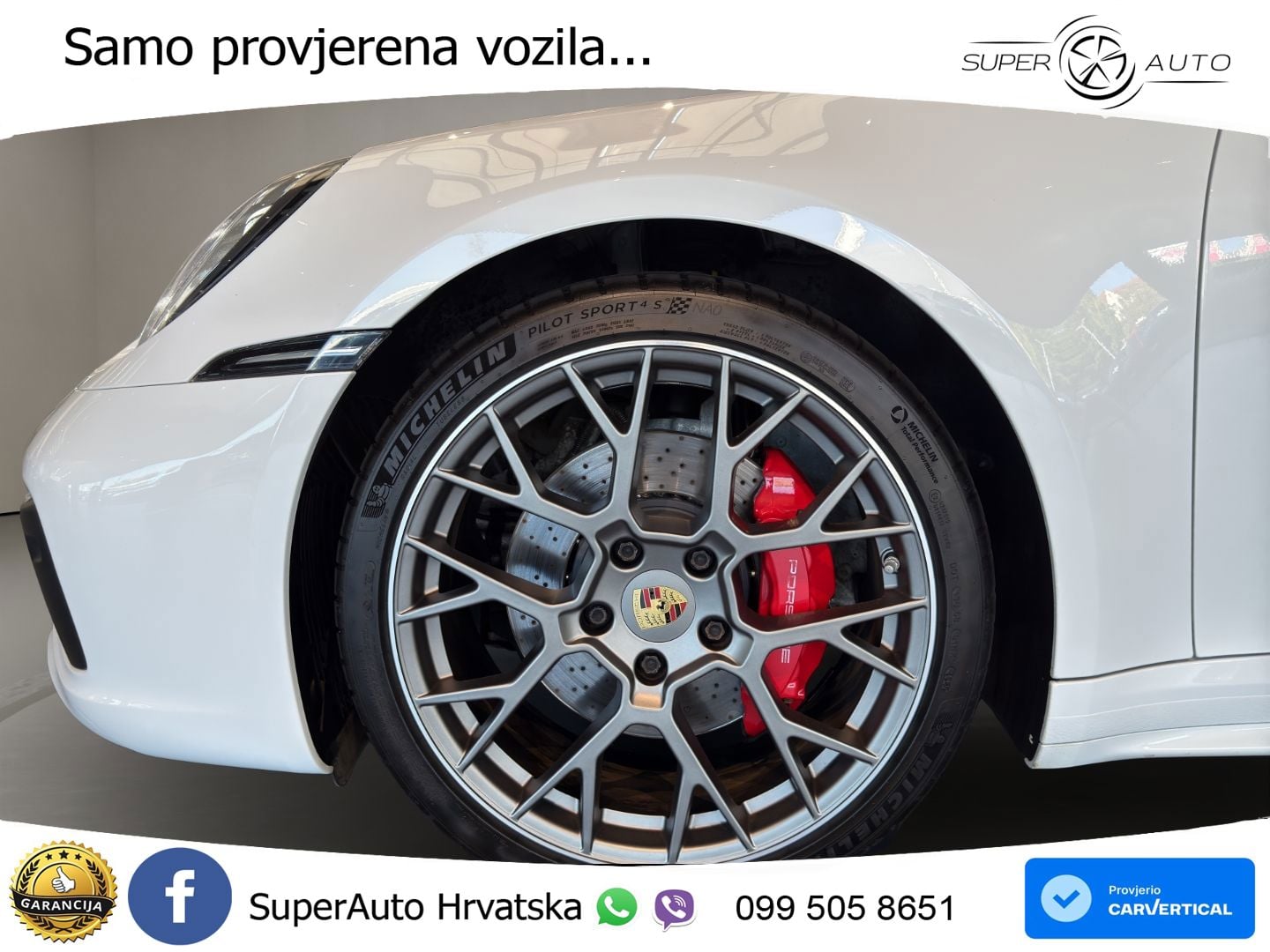 Porsche 911 Carrera S 3.0 (450 KS) PDK LED+GR SJED+ACC
