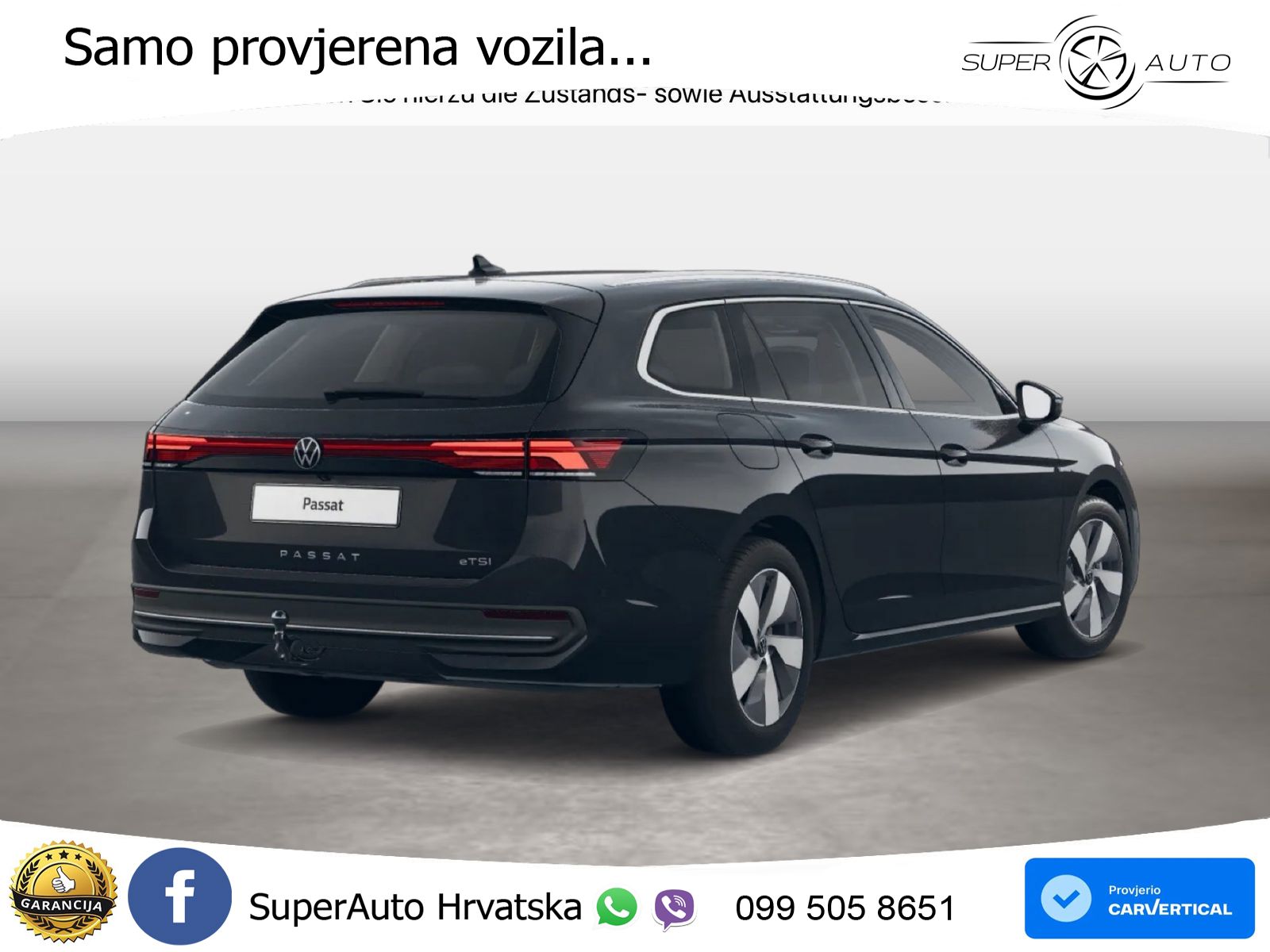 Volkswagen Passat Variant 1.5 eTSI (150 KS) DSG Business LED+GR SJED+ACC