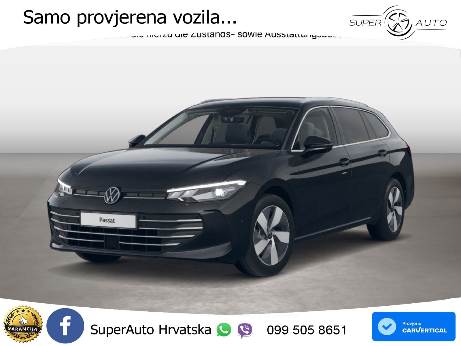 Volkswagen Passat Variant 1.5 eTSI (150 KS) DSG Business LED+GR SJED+ACC