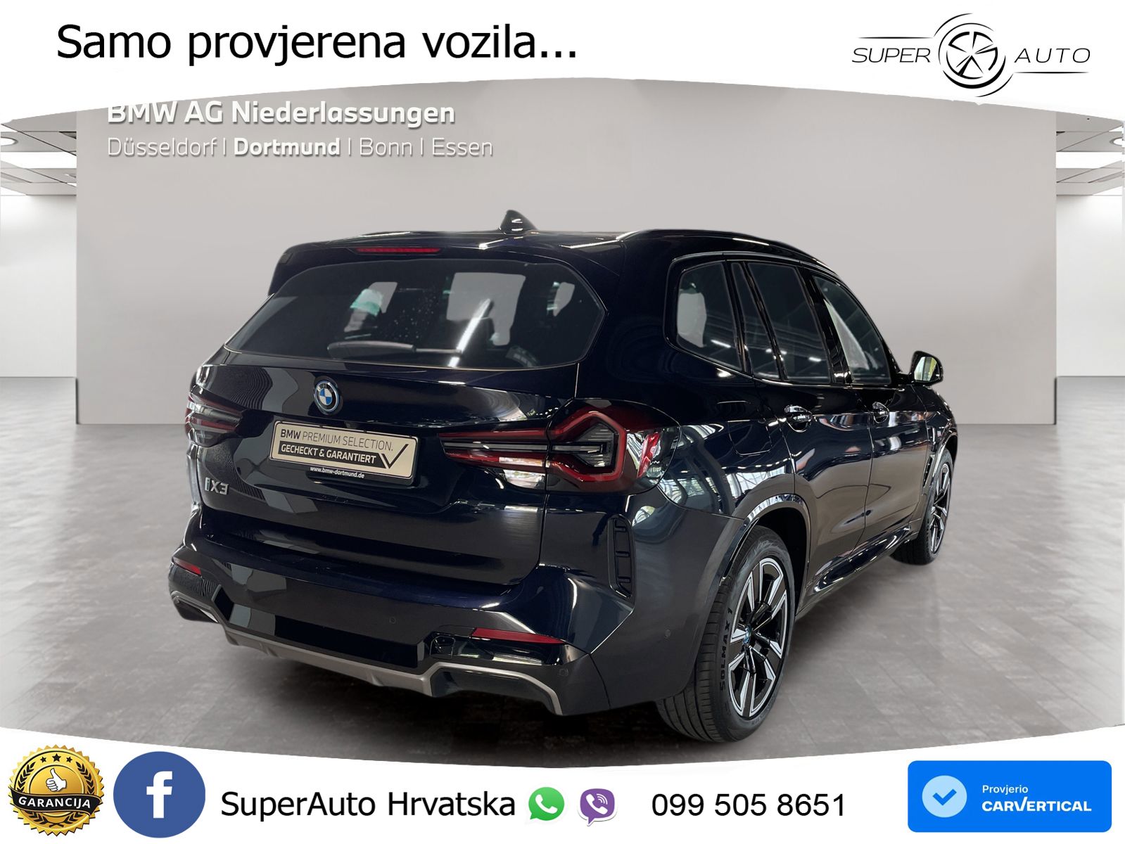BMW iX3 80 kWh (286 KS)