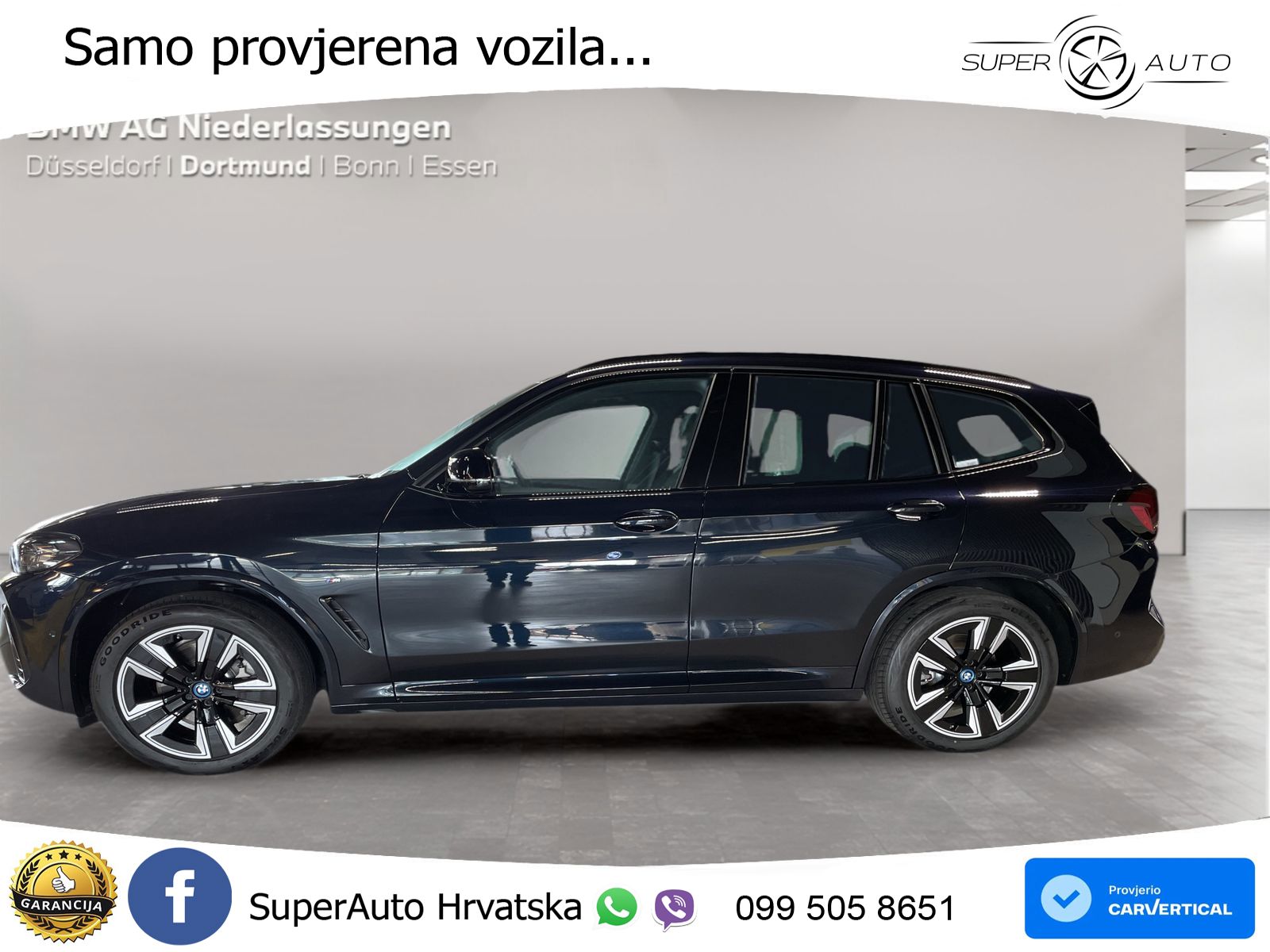 BMW iX3 80 kWh (286 KS)