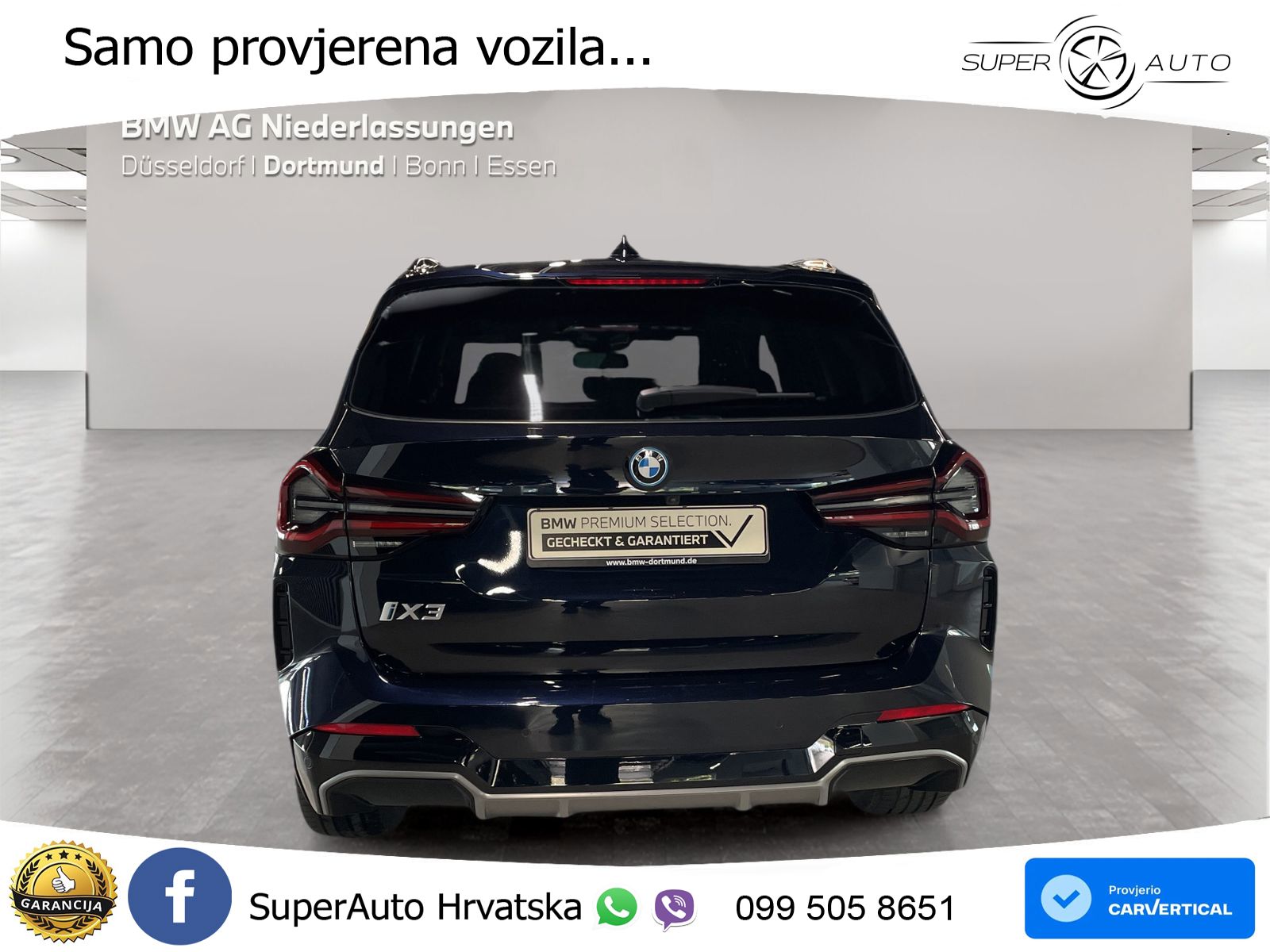 BMW iX3 80 kWh (286 KS)