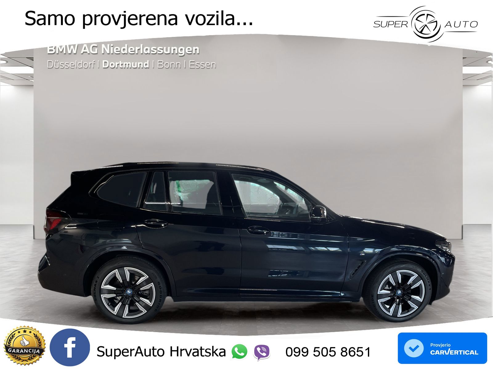 BMW iX3 80 kWh (286 KS)