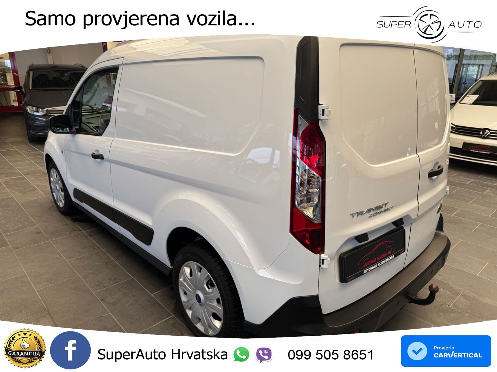 Ford Transit Connect Kasten Trend Ahk Klima Pdc 101 KS