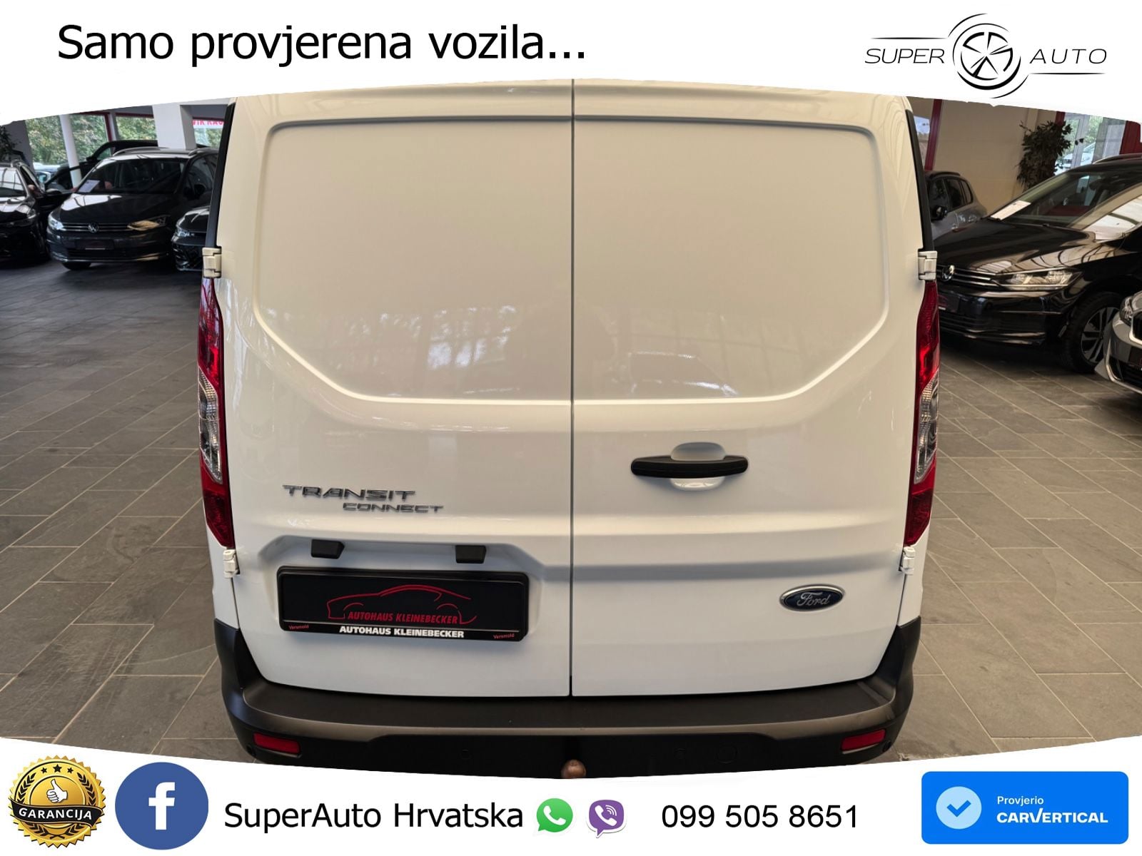 Ford Transit Connect Kasten Trend Ahk Klima Pdc 101 KS