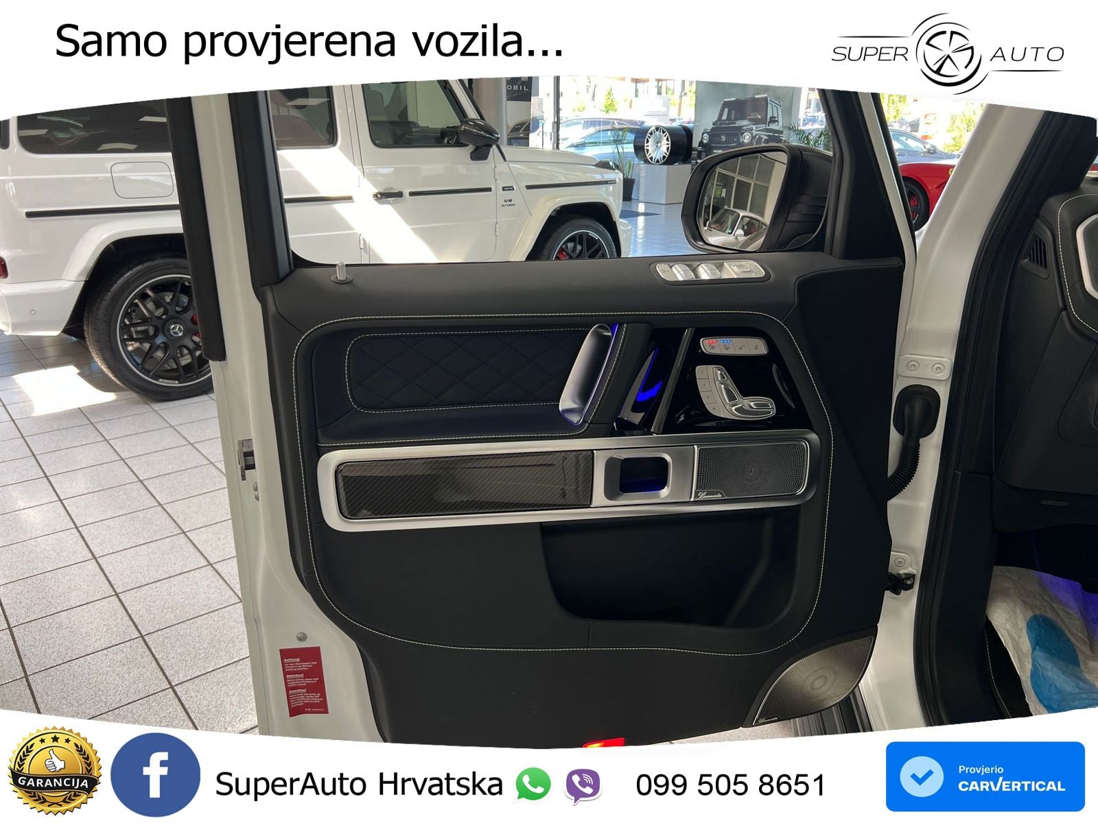 Mercedes AMG G 63 Long V8 (585 KS) 4MATIC 9G-TRONIC AMG SPEEDSHIFT TCT Manufaktur LED+GR SJED+ACC