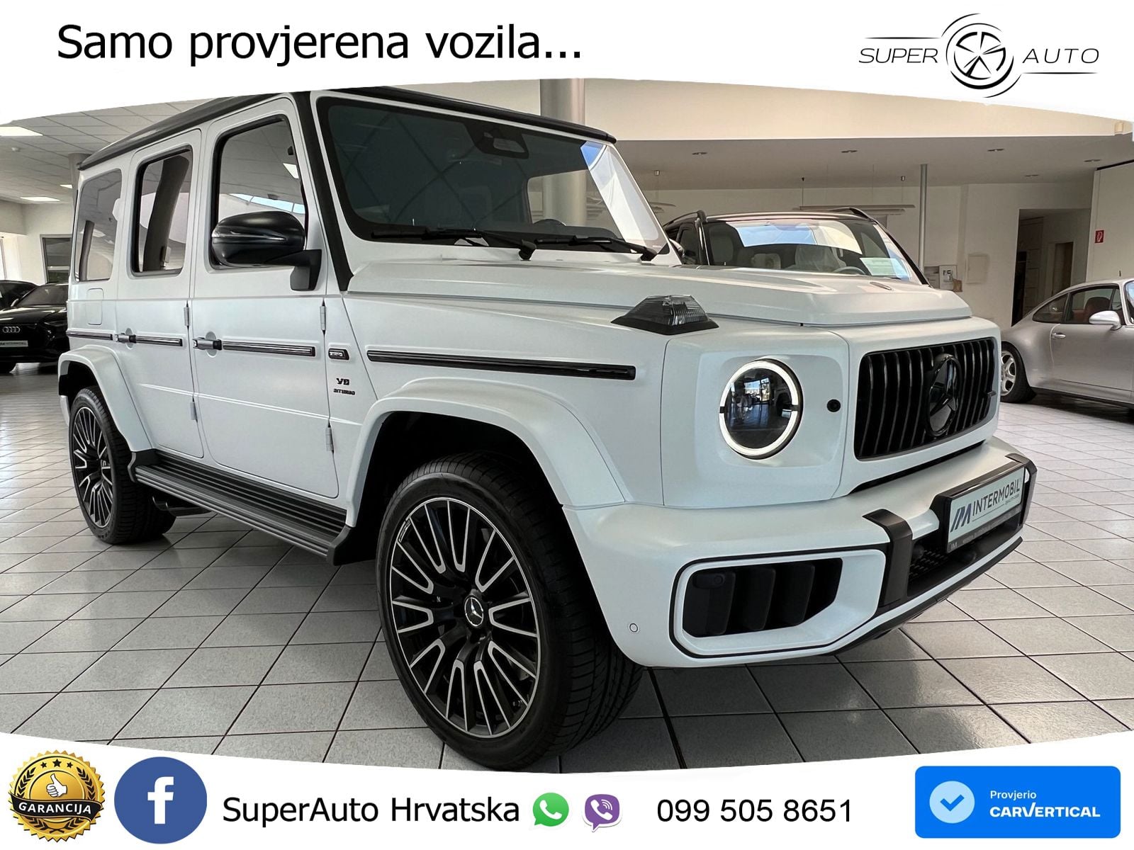 Mercedes AMG G 63 Long V8 (585 KS) 4MATIC 9G-TRONIC AMG SPEEDSHIFT TCT Manufaktur LED+GR SJED+ACC
