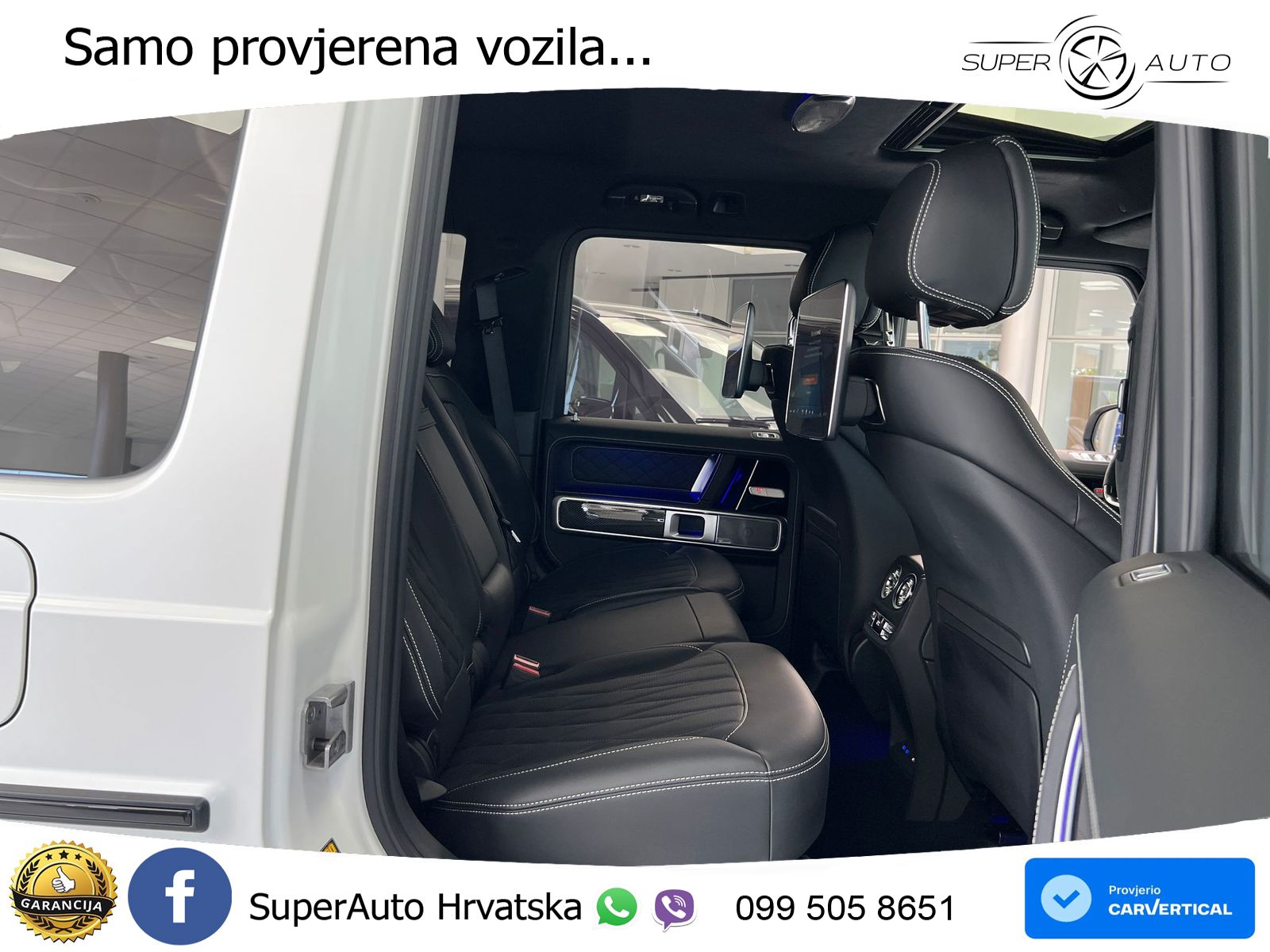 Mercedes AMG G 63 Long V8 (585 KS) 4MATIC 9G-TRONIC AMG SPEEDSHIFT TCT Manufaktur LED+GR SJED+ACC