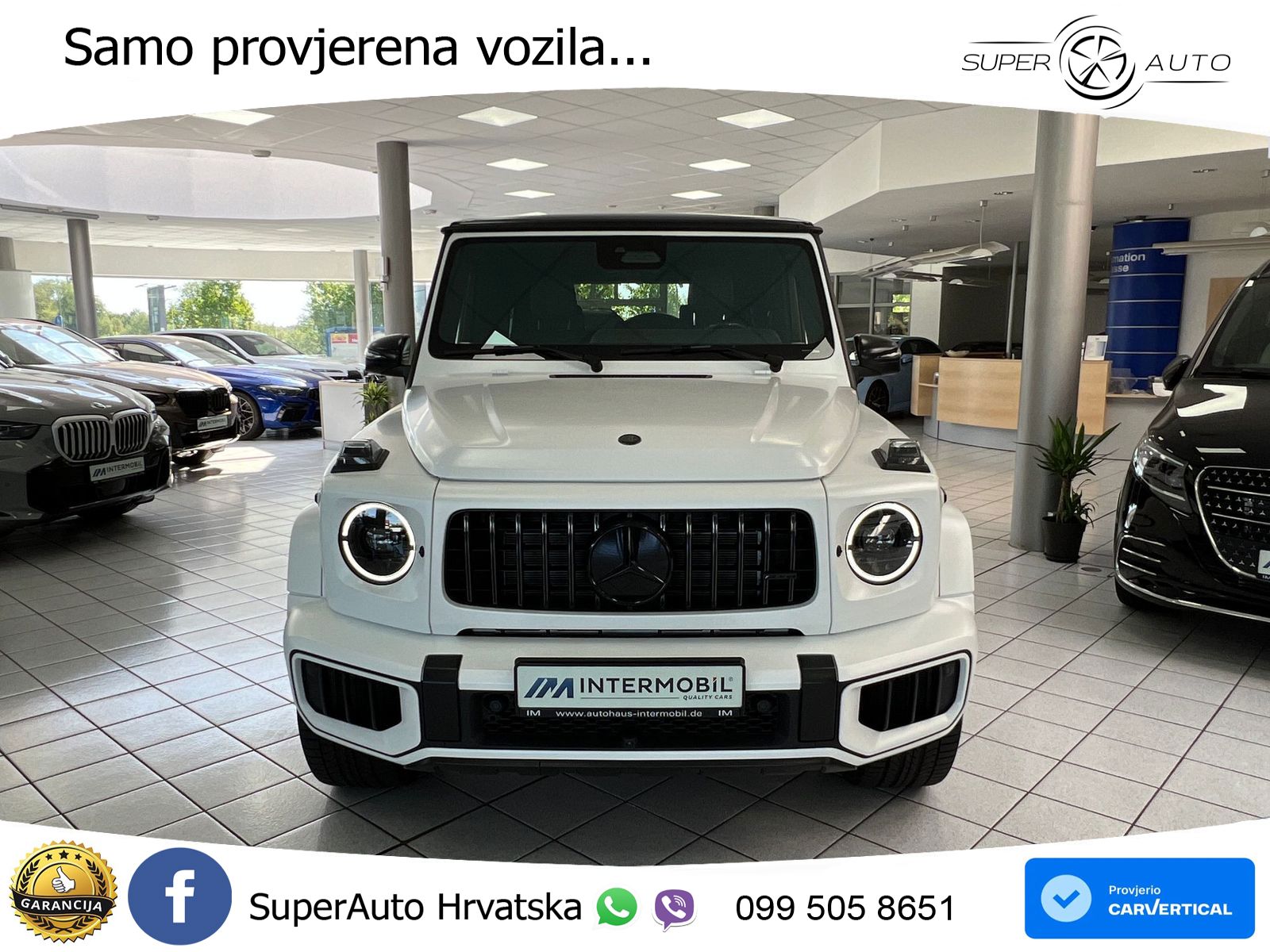 Mercedes AMG G 63 Long V8 (585 KS) 4MATIC 9G-TRONIC AMG SPEEDSHIFT TCT Manufaktur LED+GR SJED+ACC